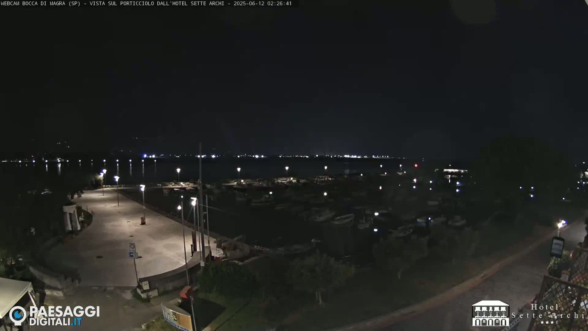  Bocca di Magra Harbor Live Cam - La Spezia, Liguria, Italy