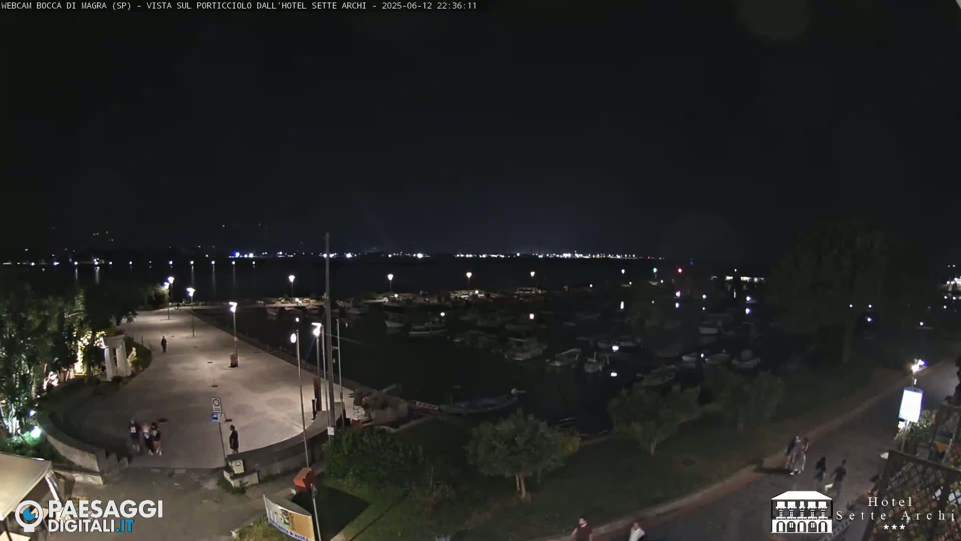  Bocca di Magra Harbor Live Cam - La Spezia, Liguria, Italy