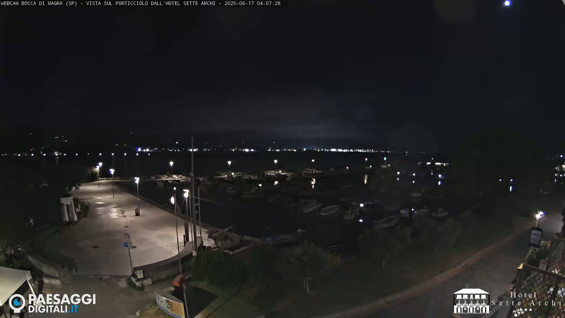  Bocca di Magra Harbor Live Cam - La Spezia, Liguria, Italy