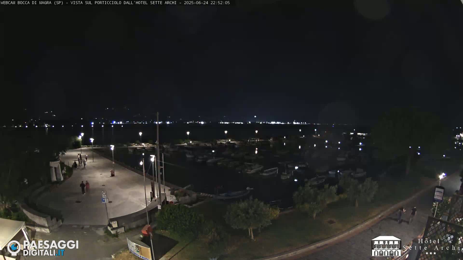  Bocca di Magra Harbor Live Cam - La Spezia, Liguria, Italy