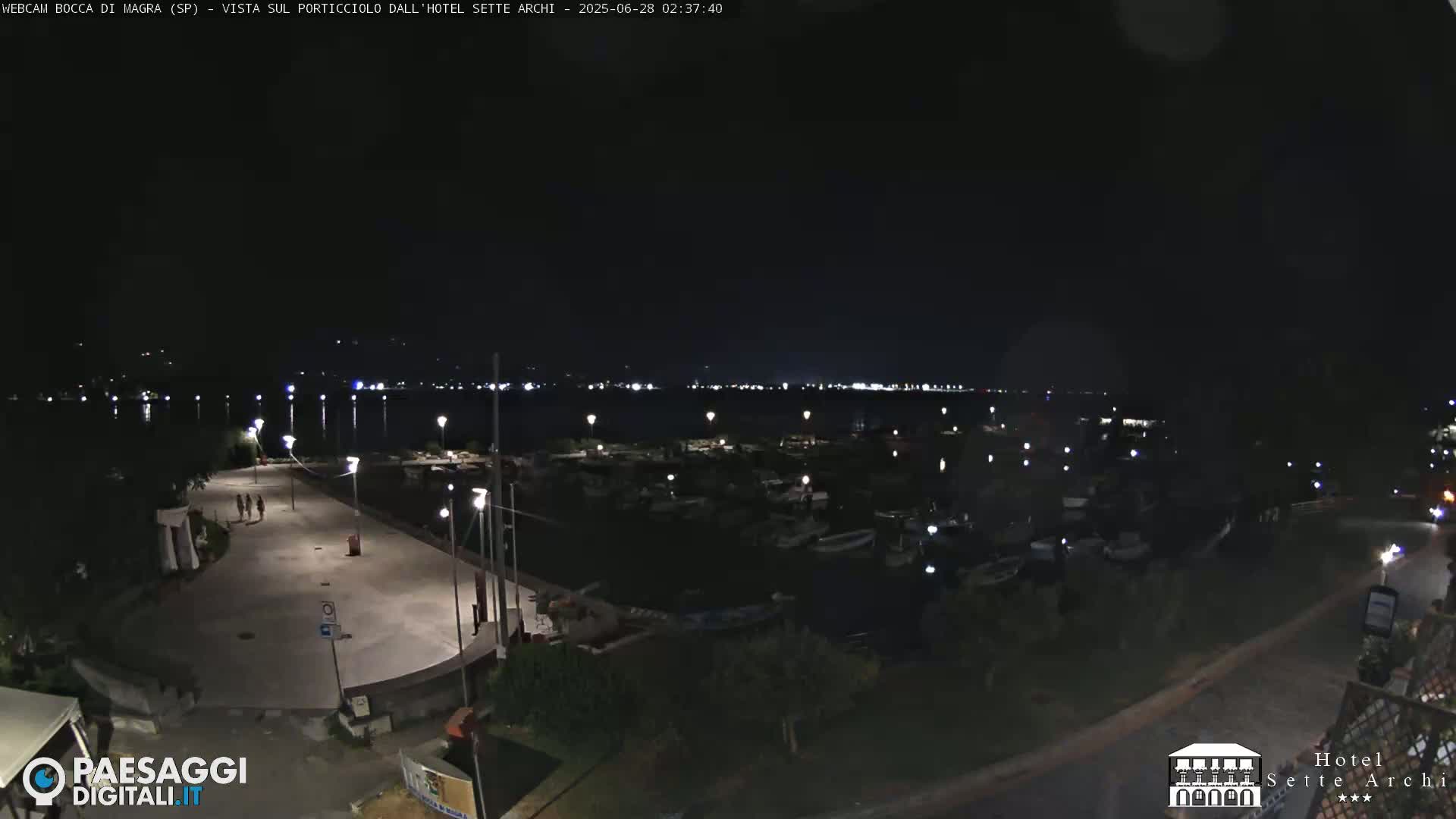  Bocca di Magra Harbor Live Cam - La Spezia, Liguria, Italy