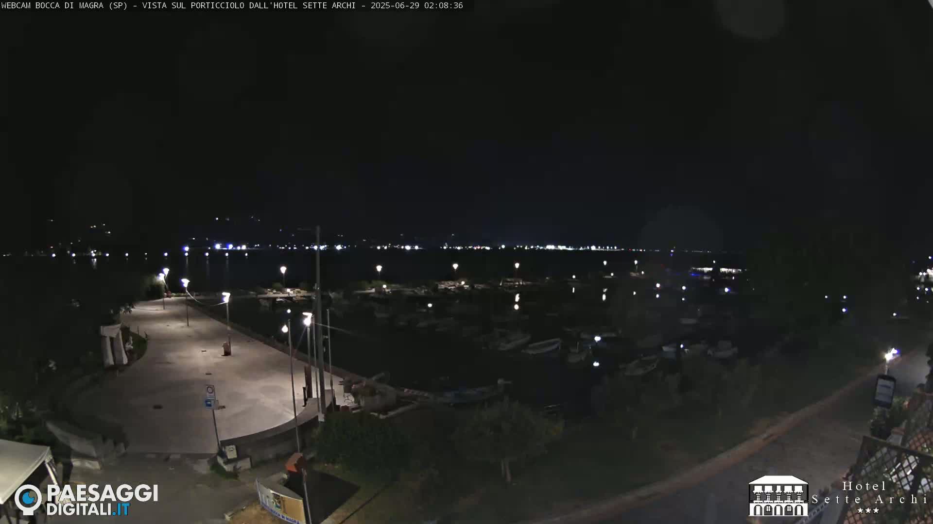  Bocca di Magra Harbor Live Cam - La Spezia, Liguria, Italy