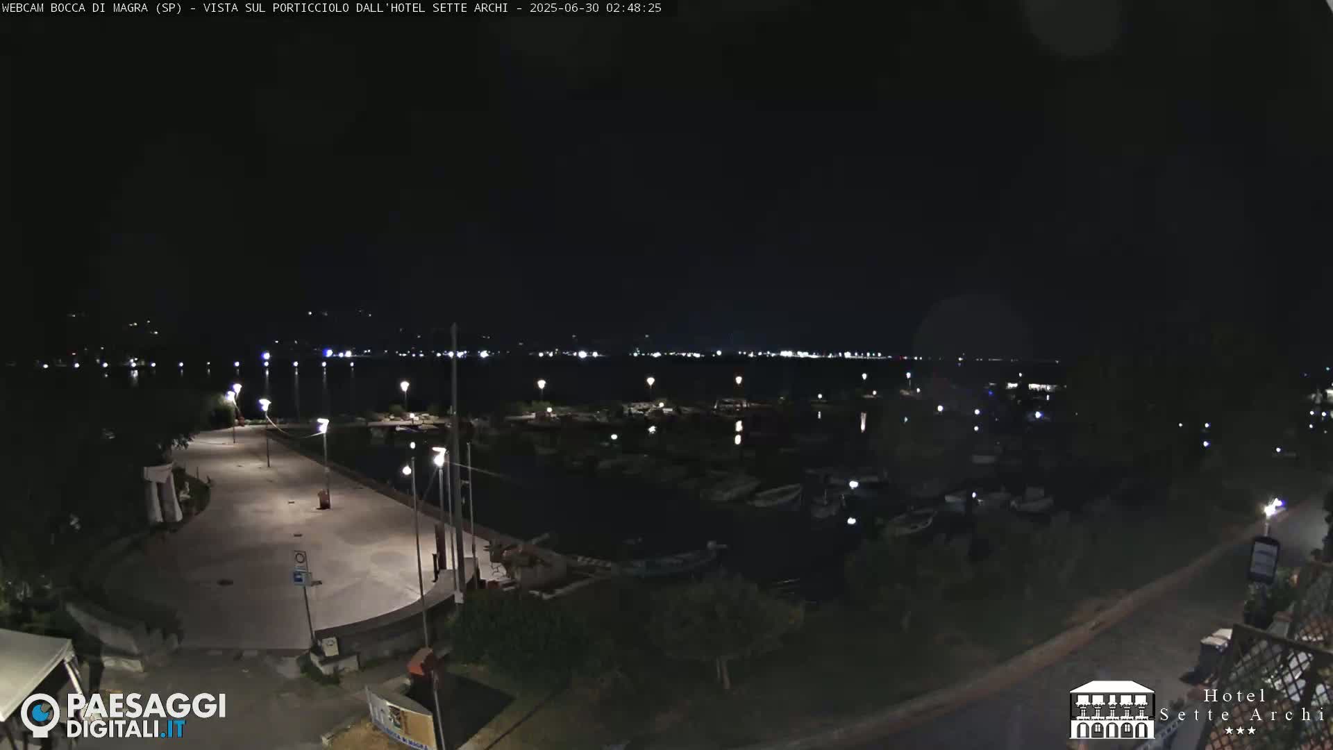  Bocca di Magra Harbor Live Cam - La Spezia, Liguria, Italy