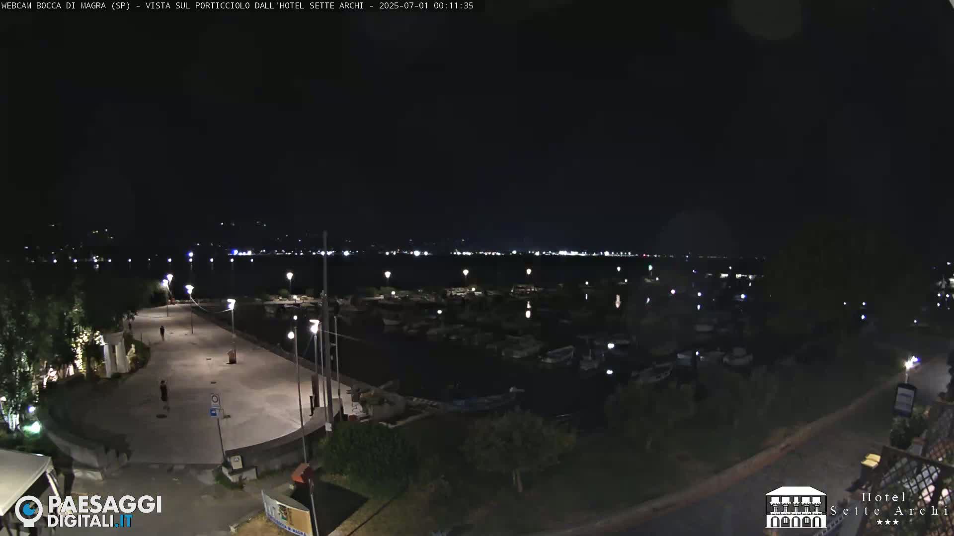  Bocca di Magra Harbor Live Cam - La Spezia, Liguria, Italy