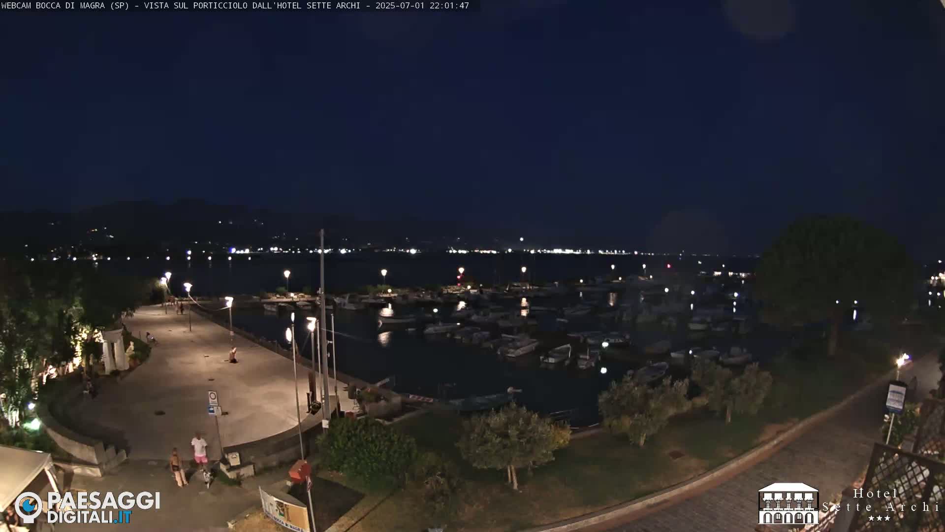 Bocca di Magra Harbor Live Cam - La Spezia, Liguria, Italy