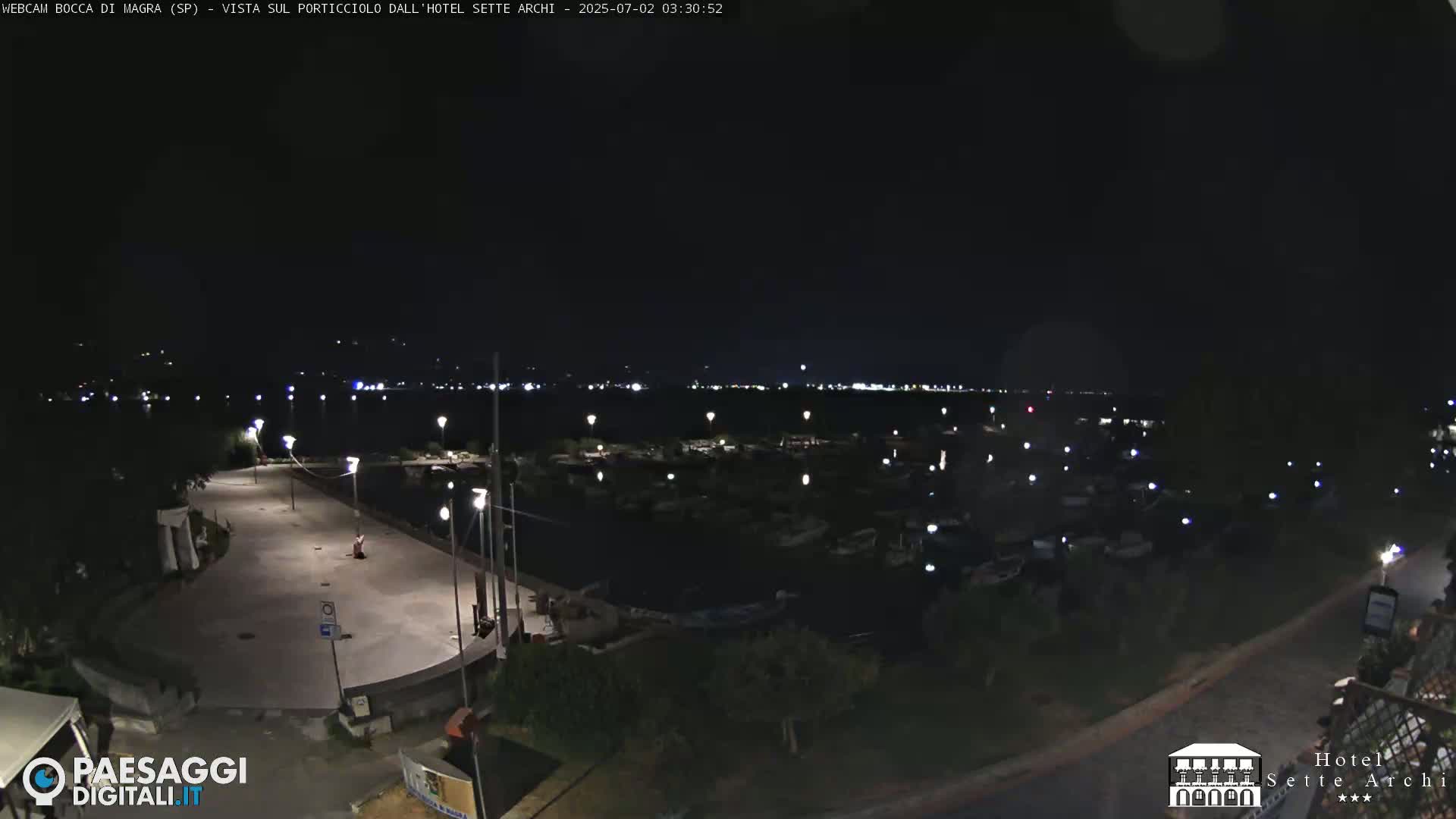  Bocca di Magra Harbor Live Cam - La Spezia, Liguria, Italy
