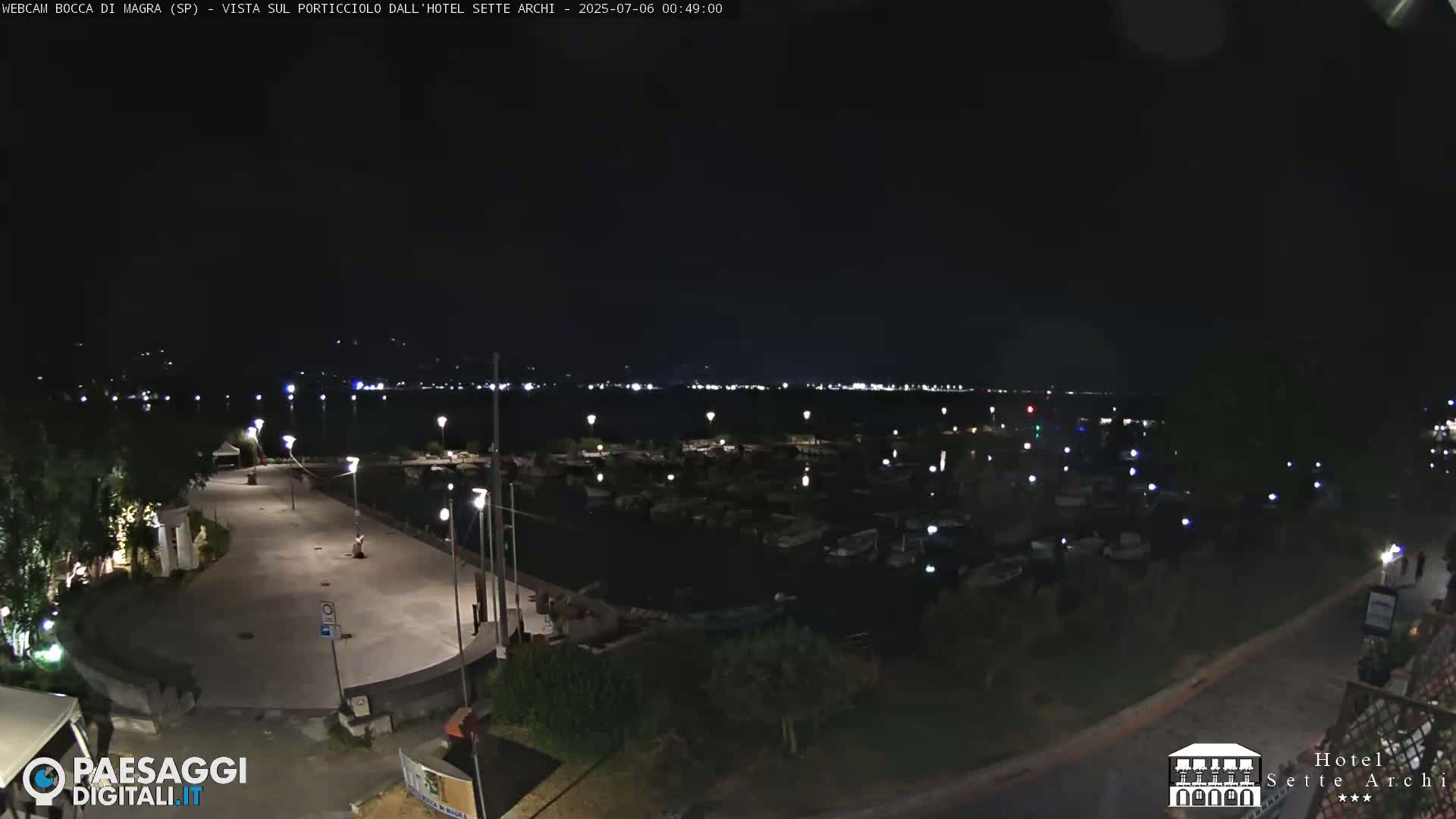 Bocca di Magra Harbor Live Cam - La Spezia, Liguria, Italy
