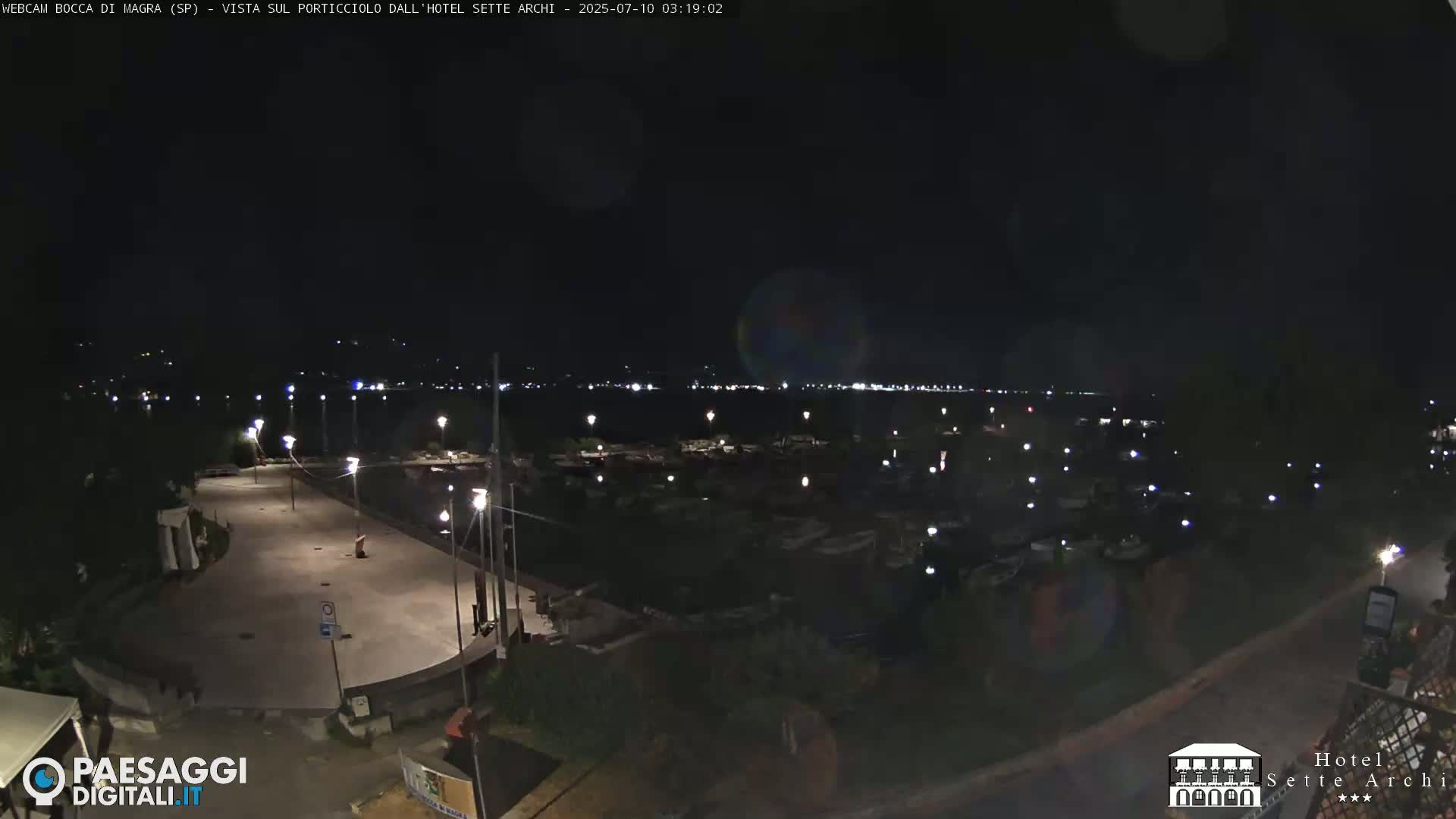  Bocca di Magra Harbor Live Cam - La Spezia, Liguria, Italy