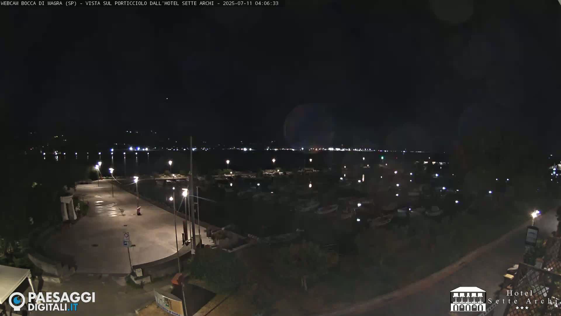 Bocca di Magra Harbor Live Cam - La Spezia, Liguria, Italy
