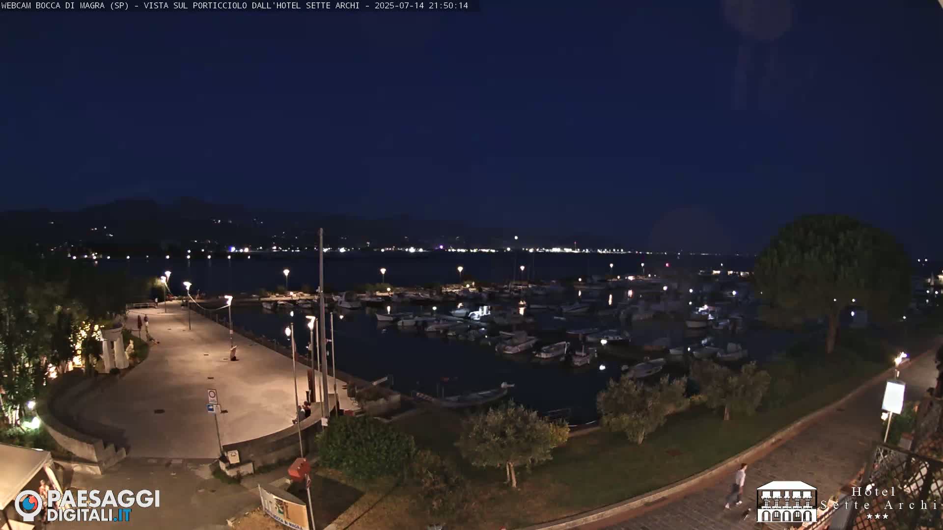  Bocca di Magra Harbor Live Cam - La Spezia, Liguria, Italy