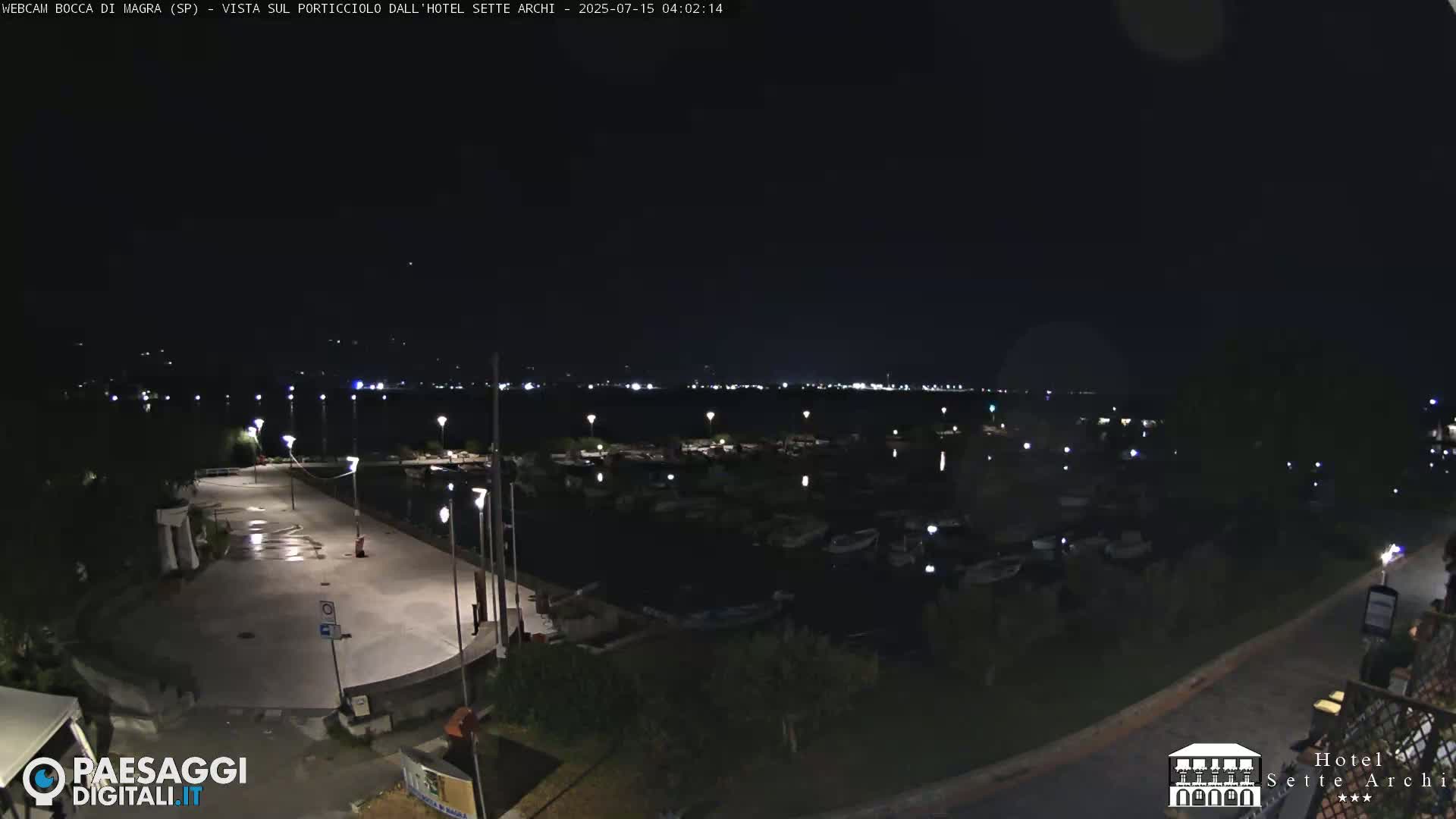  Bocca di Magra Harbor Live Cam - La Spezia, Liguria, Italy