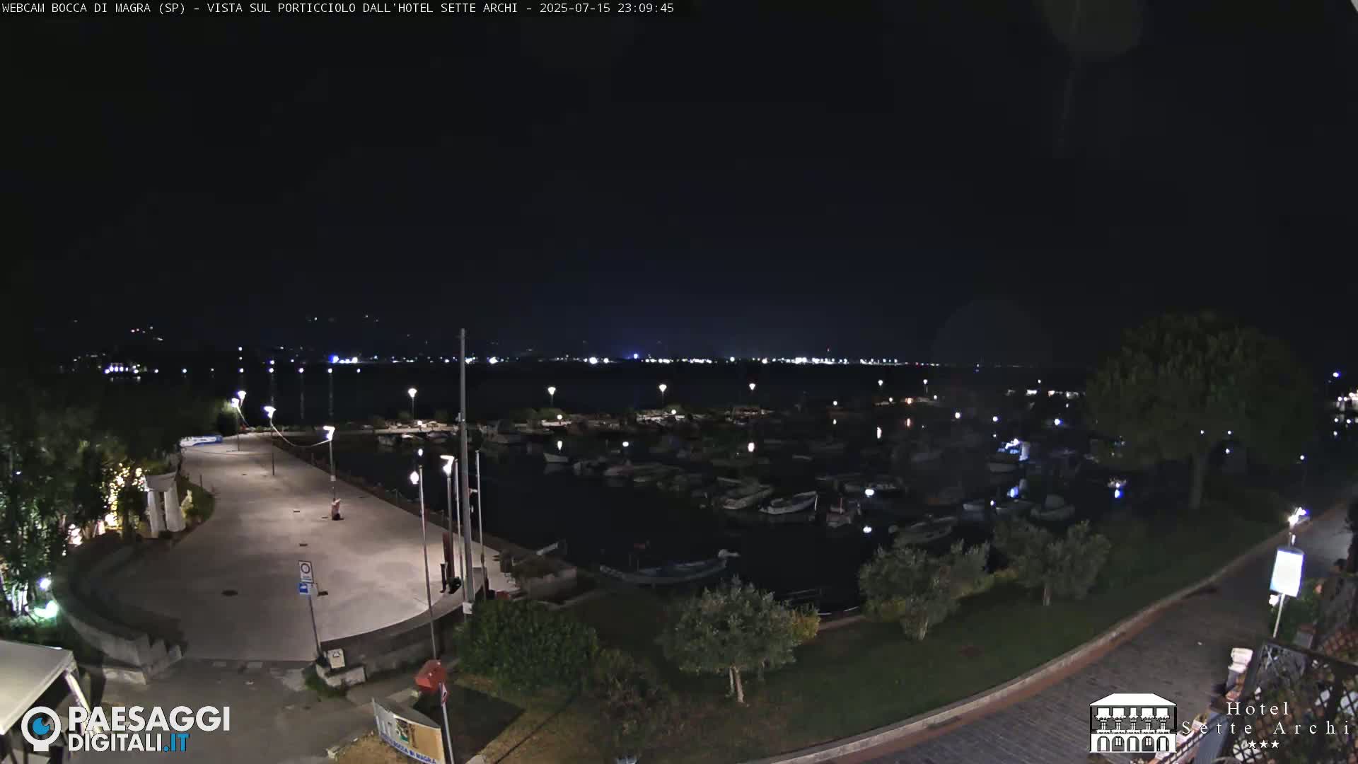  Bocca di Magra Harbor Live Cam - La Spezia, Liguria, Italy