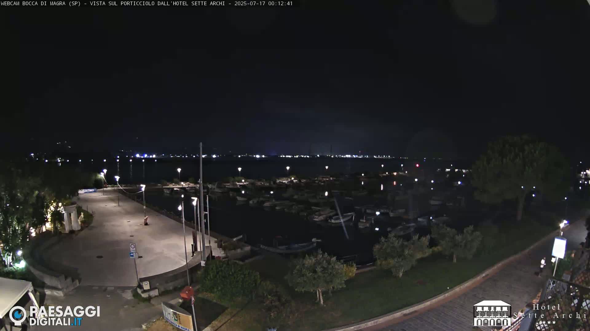  Bocca di Magra Harbor Live Cam - La Spezia, Liguria, Italy