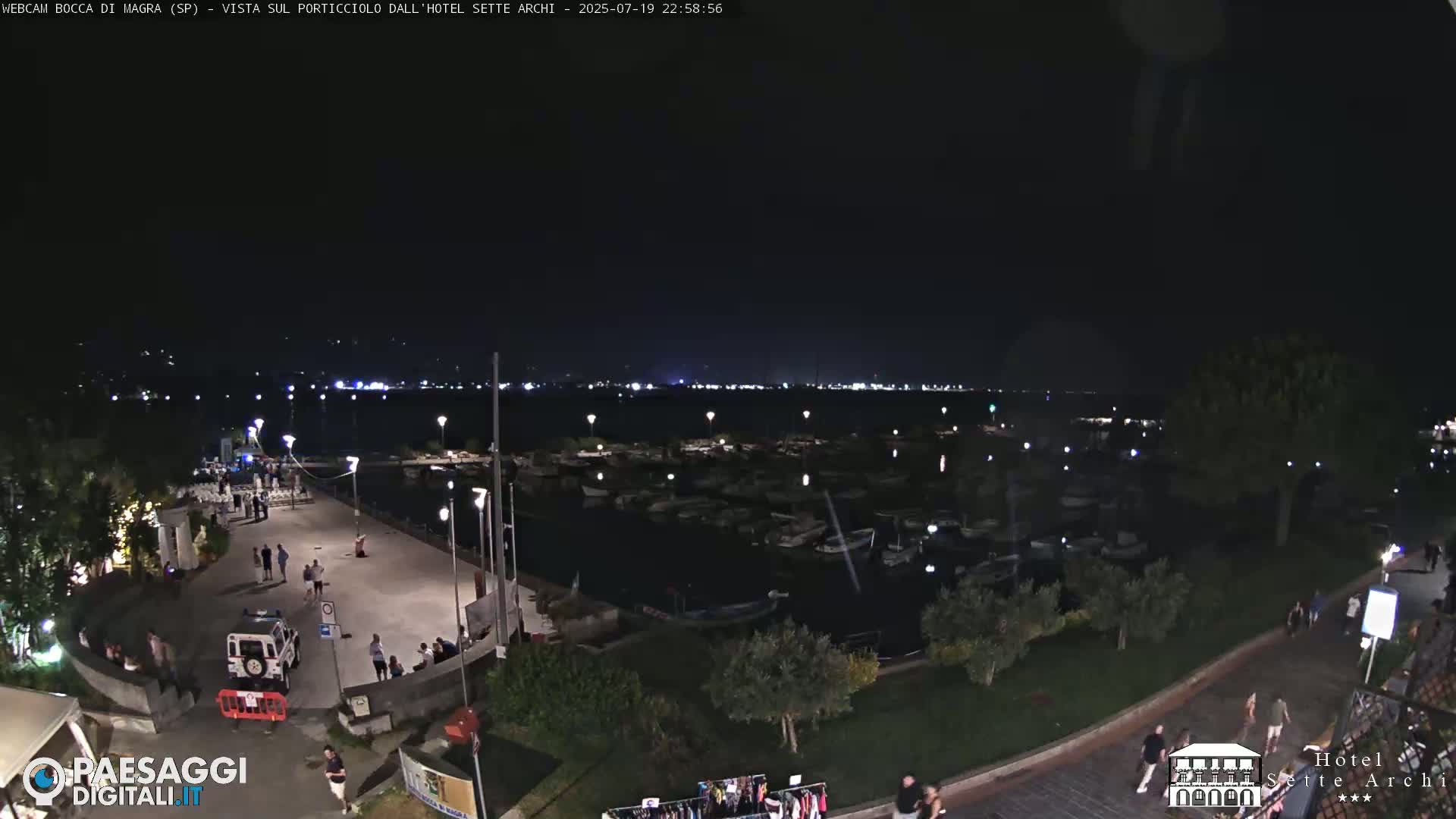  Bocca di Magra Harbor Live Cam - La Spezia, Liguria, Italy