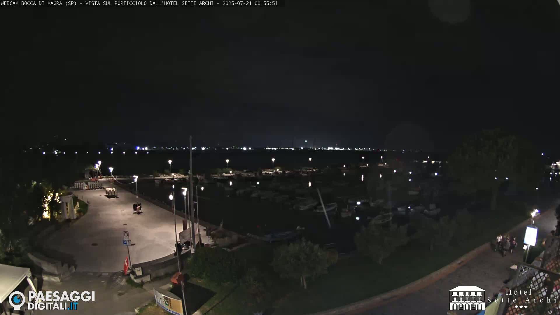  Bocca di Magra Harbor Live Cam - La Spezia, Liguria, Italy