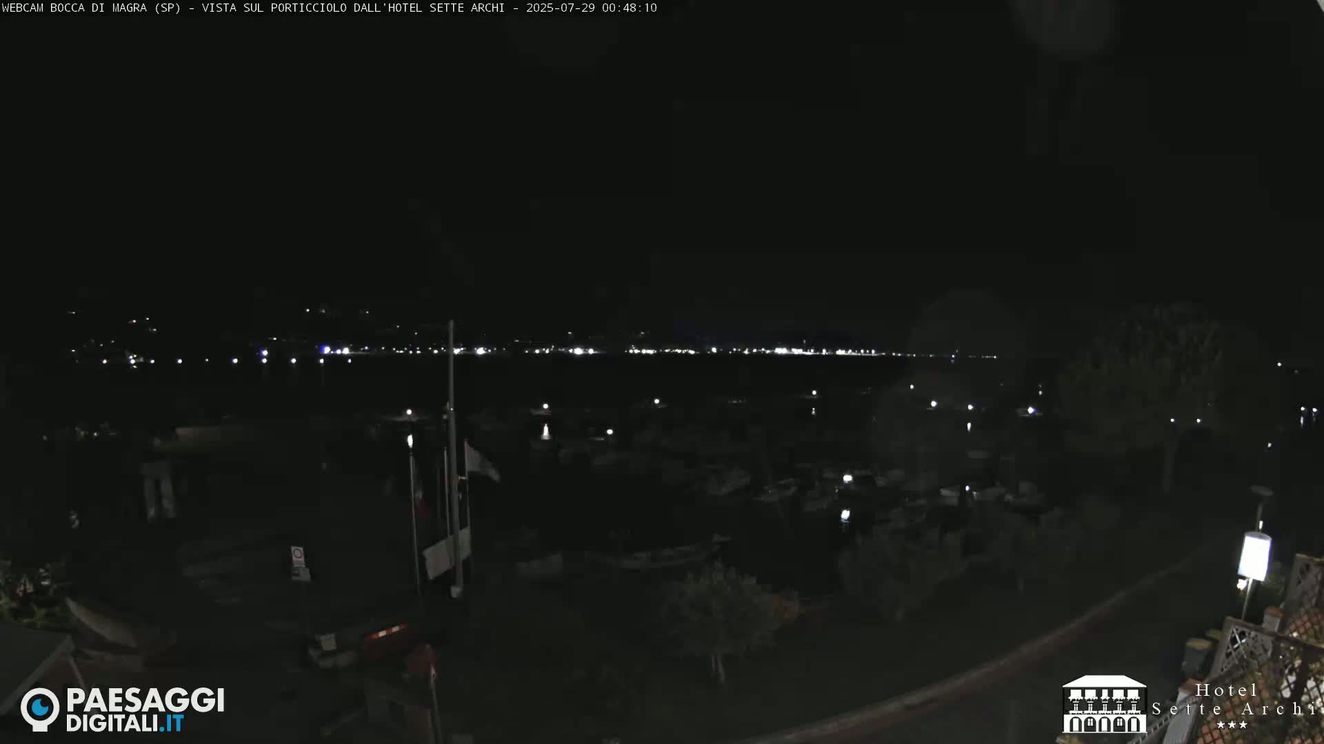  Bocca di Magra Harbor Live Cam - La Spezia, Liguria, Italy