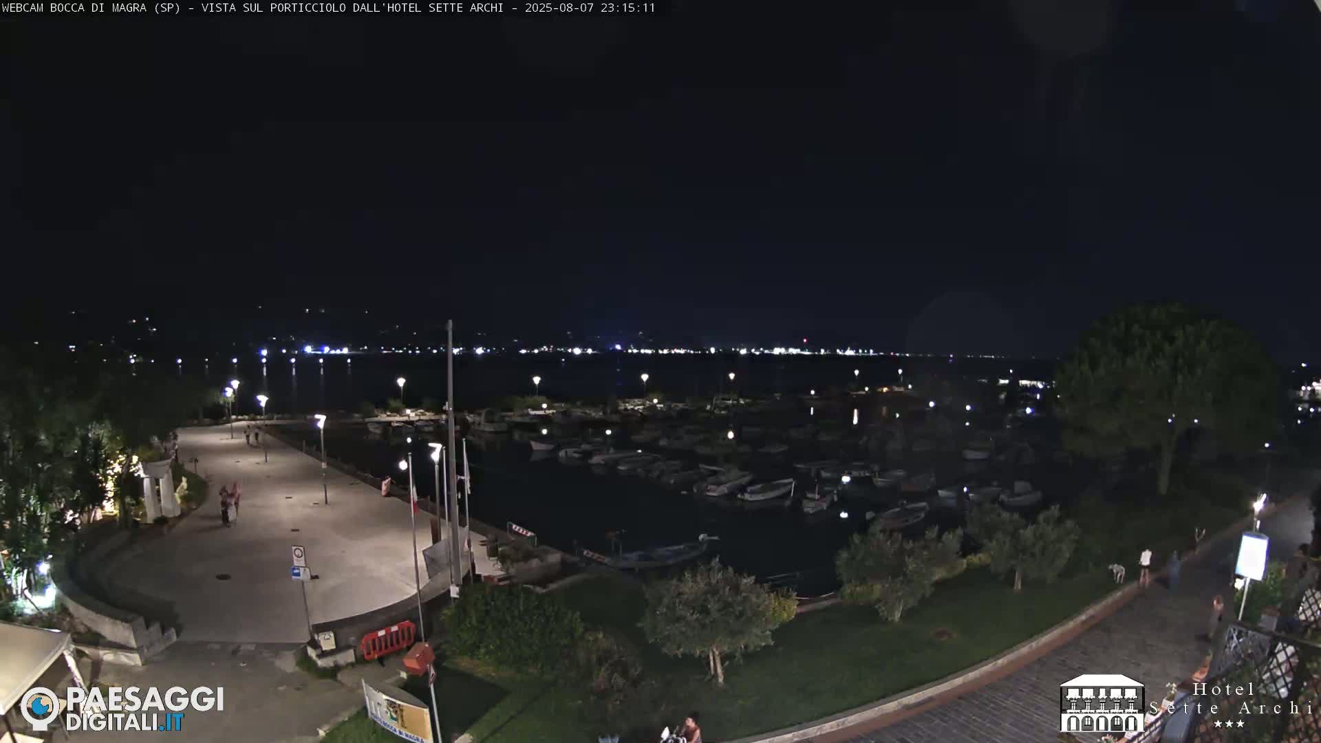  Bocca di Magra Harbor Live Cam - La Spezia, Liguria, Italy