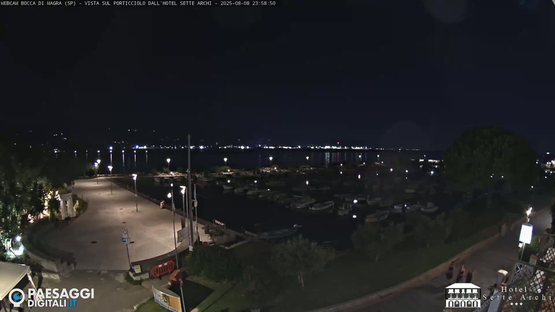  Bocca di Magra Harbor Live Cam - La Spezia, Liguria, Italy
