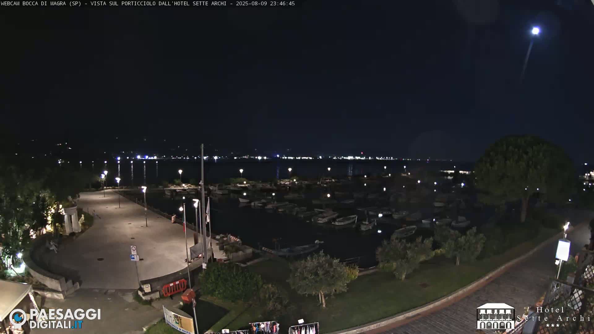  Bocca di Magra Harbor Live Cam - La Spezia, Liguria, Italy