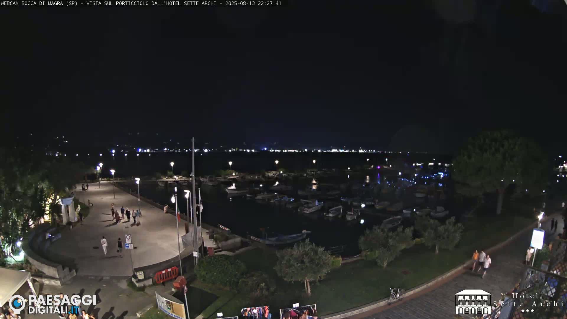  Bocca di Magra Harbor Live Cam - La Spezia, Liguria, Italy