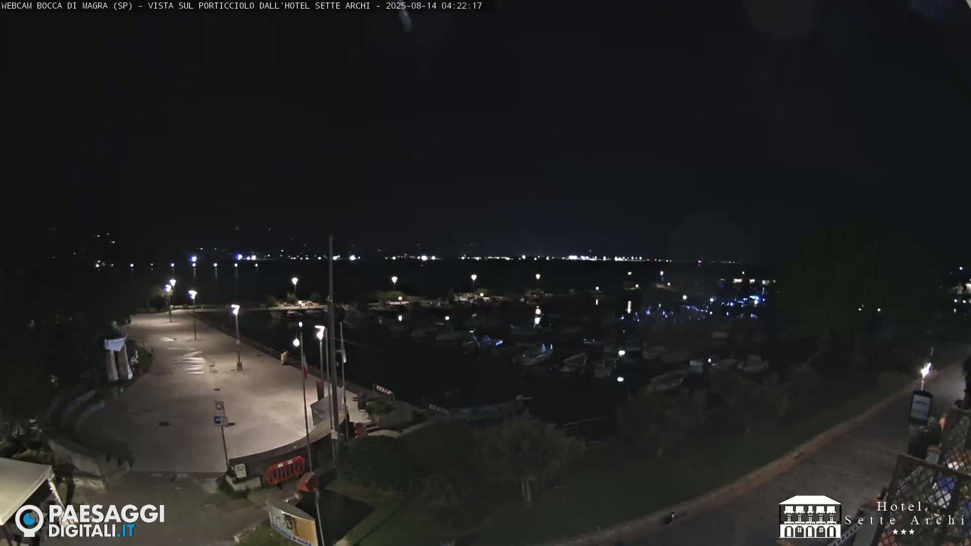  Bocca di Magra Harbor Live Cam - La Spezia, Liguria, Italy