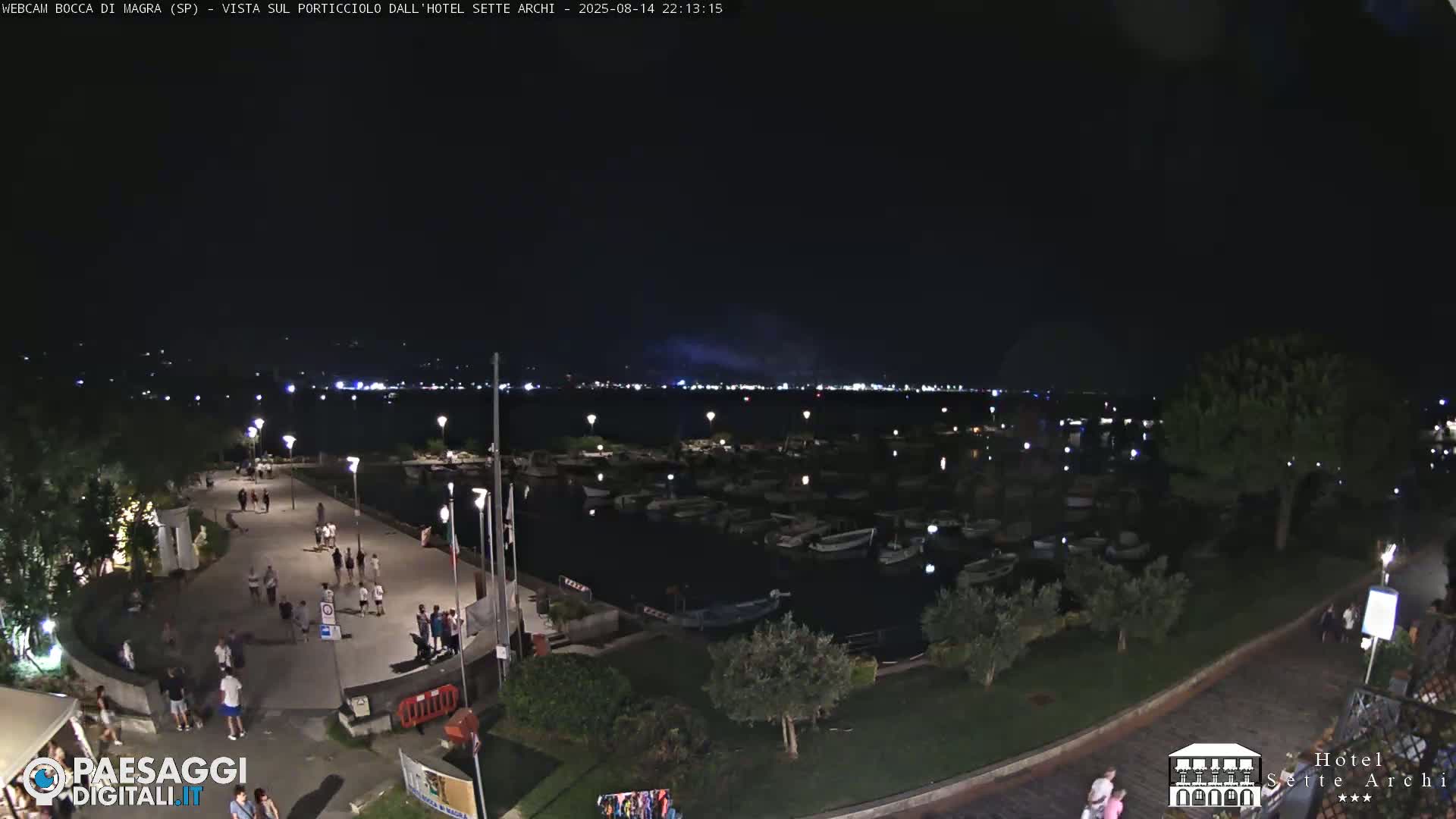 Bocca di Magra Harbor Live Cam - La Spezia, Liguria, Italy