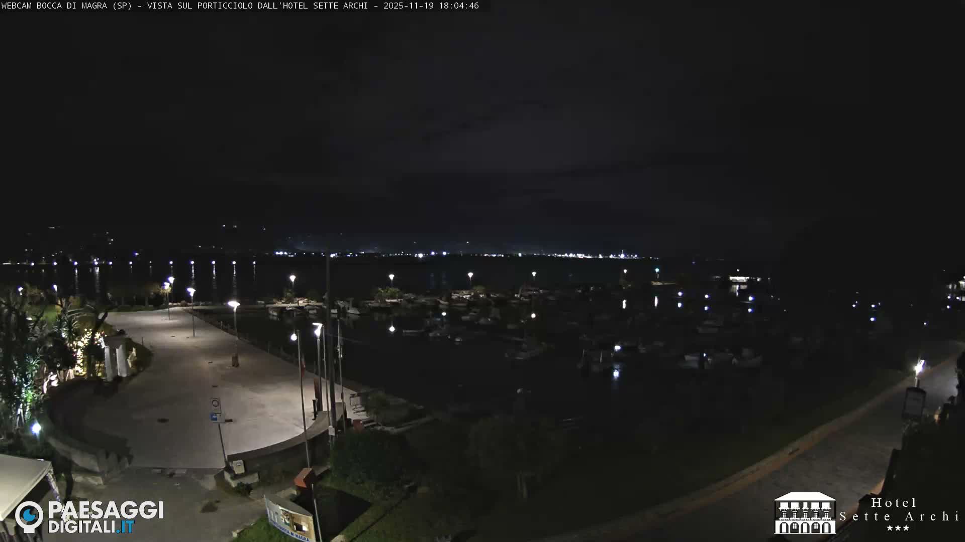  Bocca di Magra Harbor Live Cam - La Spezia, Liguria, Italy