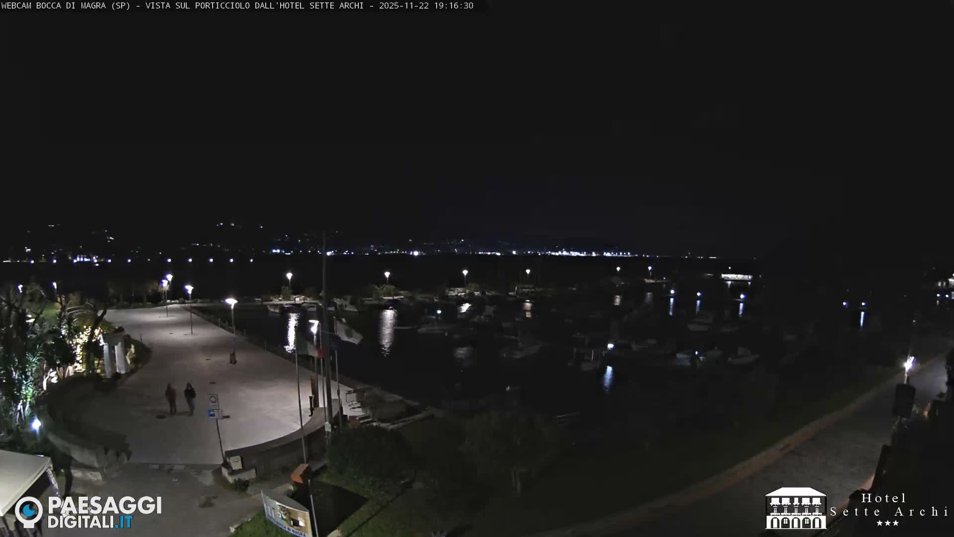  Bocca di Magra Harbor Live Cam - La Spezia, Liguria, Italy