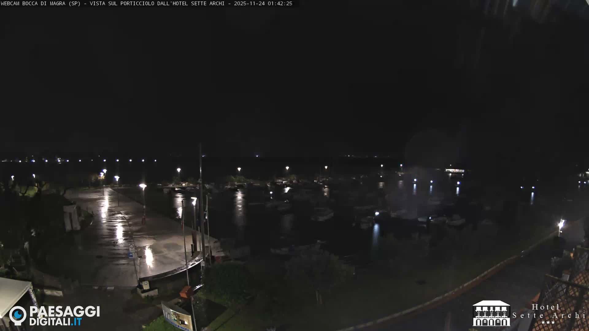  Bocca di Magra Harbor Live Cam - La Spezia, Liguria, Italy