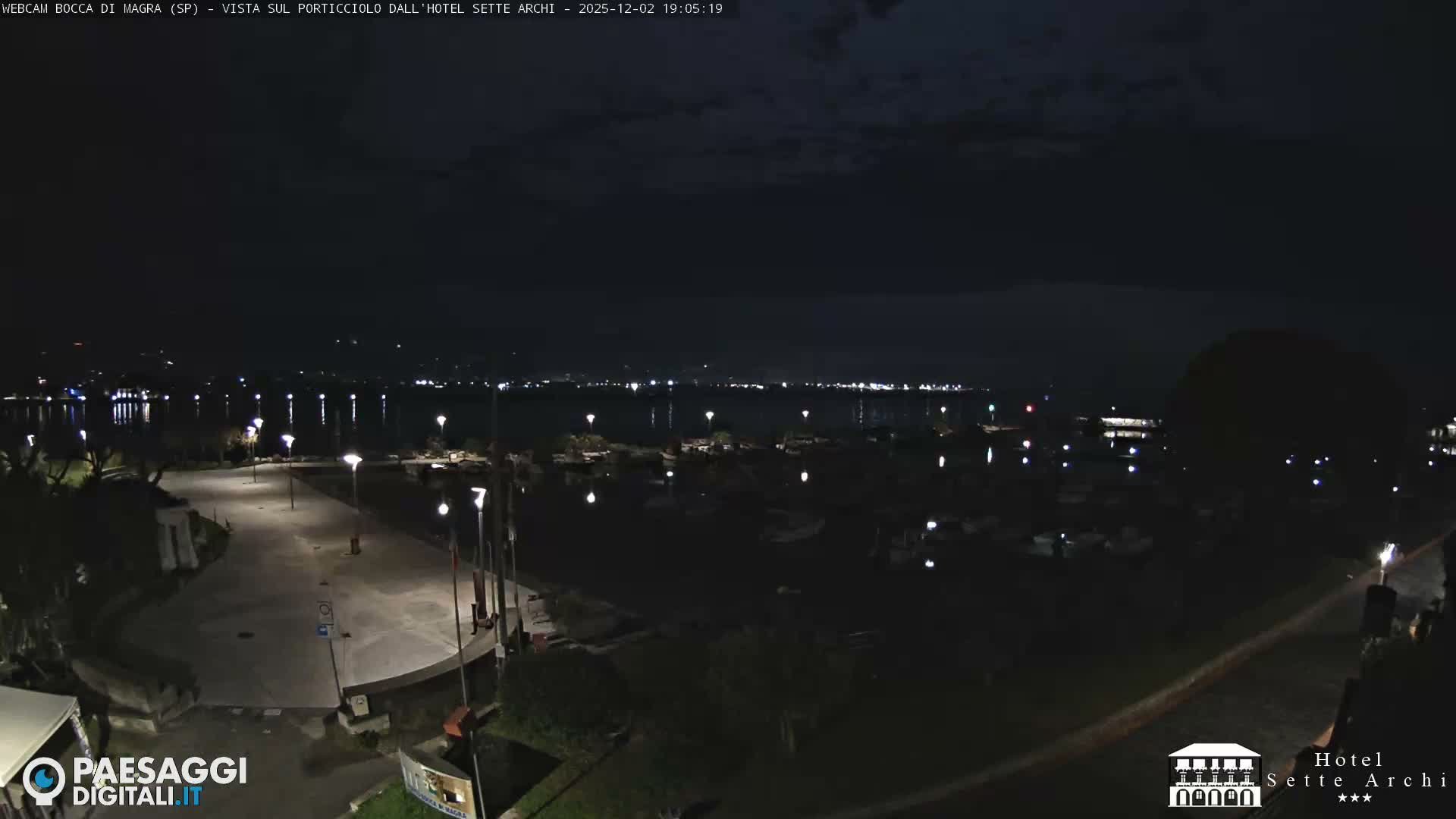  Bocca di Magra Harbor Live Cam - La Spezia, Liguria, Italy