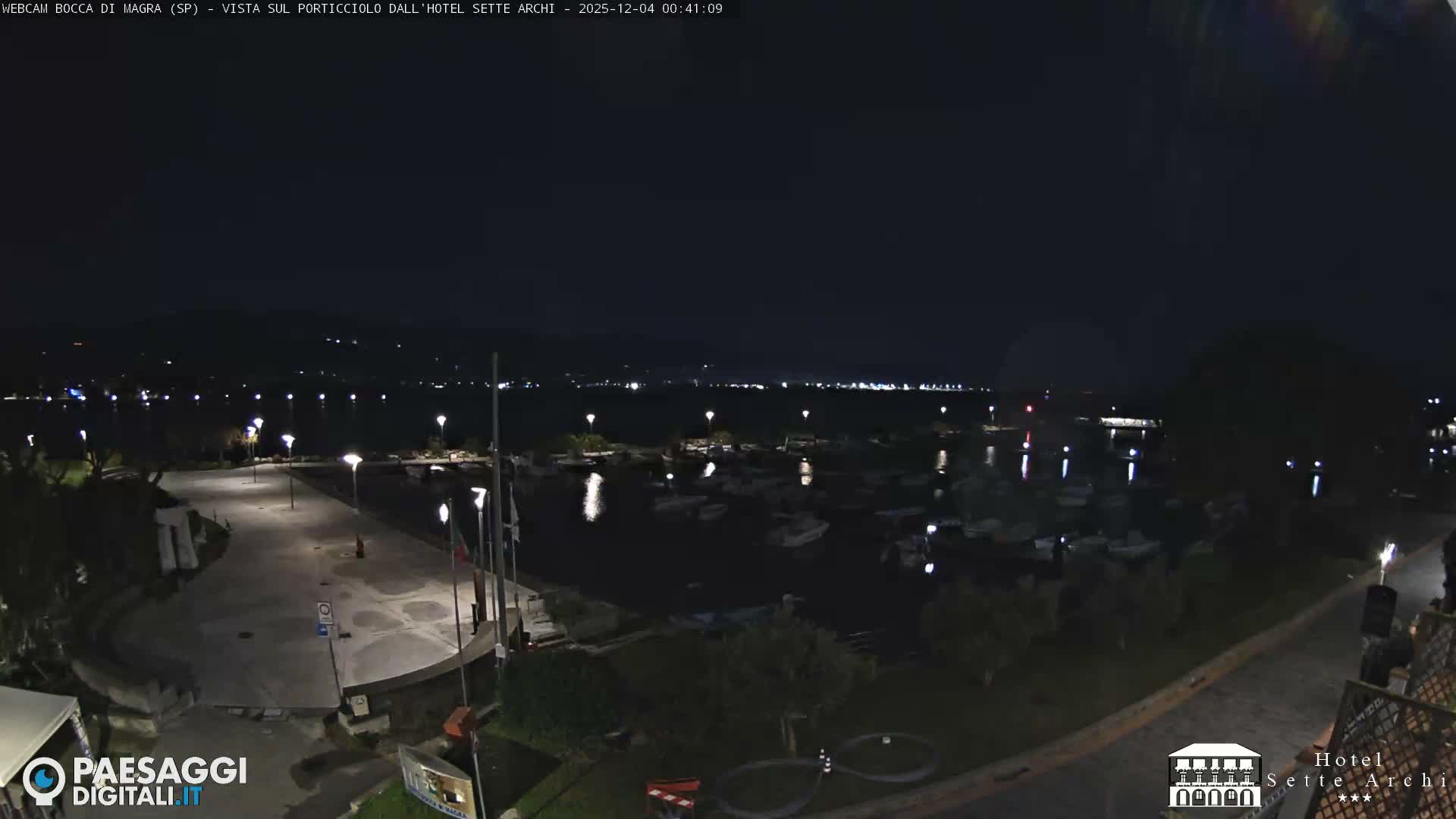  Bocca di Magra Harbor Live Cam - La Spezia, Liguria, Italy