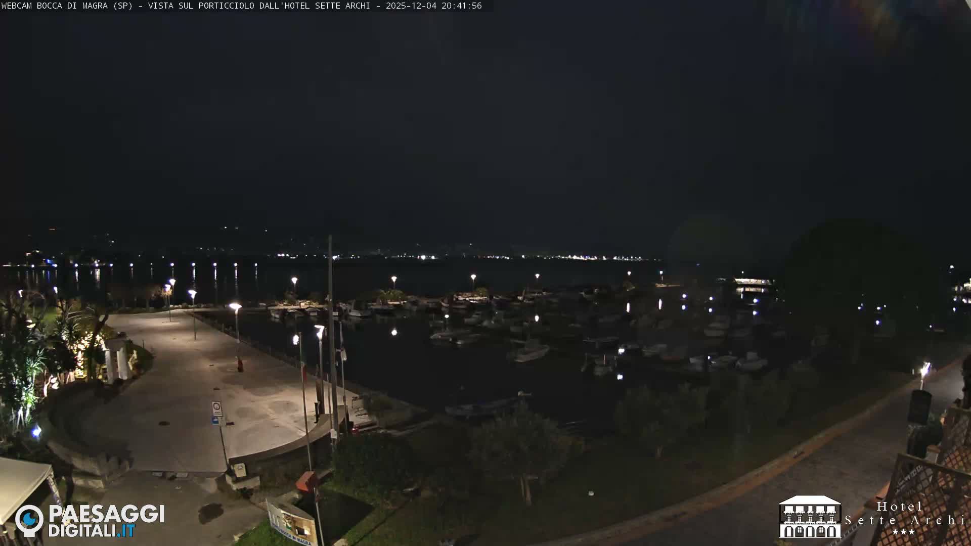  Bocca di Magra Harbor Live Cam - La Spezia, Liguria, Italy