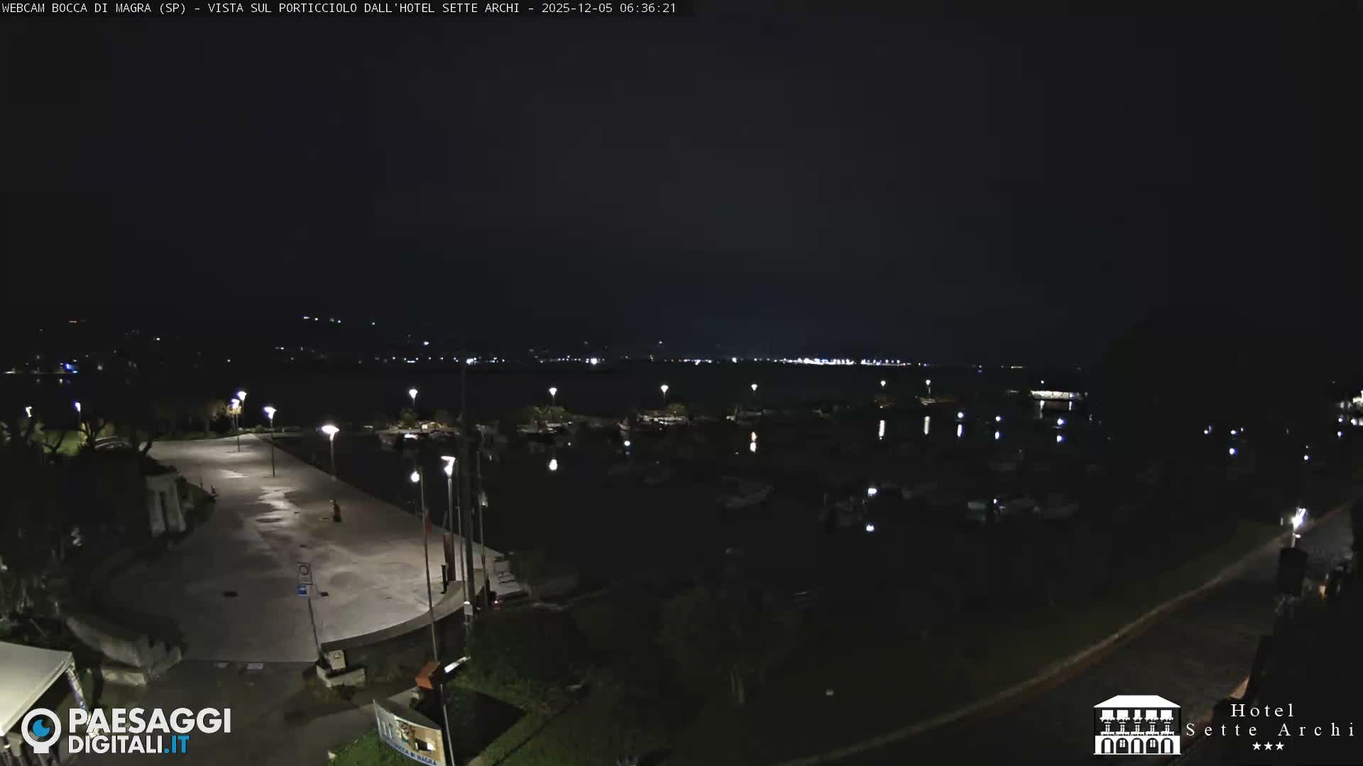  Bocca di Magra Harbor Live Cam - La Spezia, Liguria, Italy