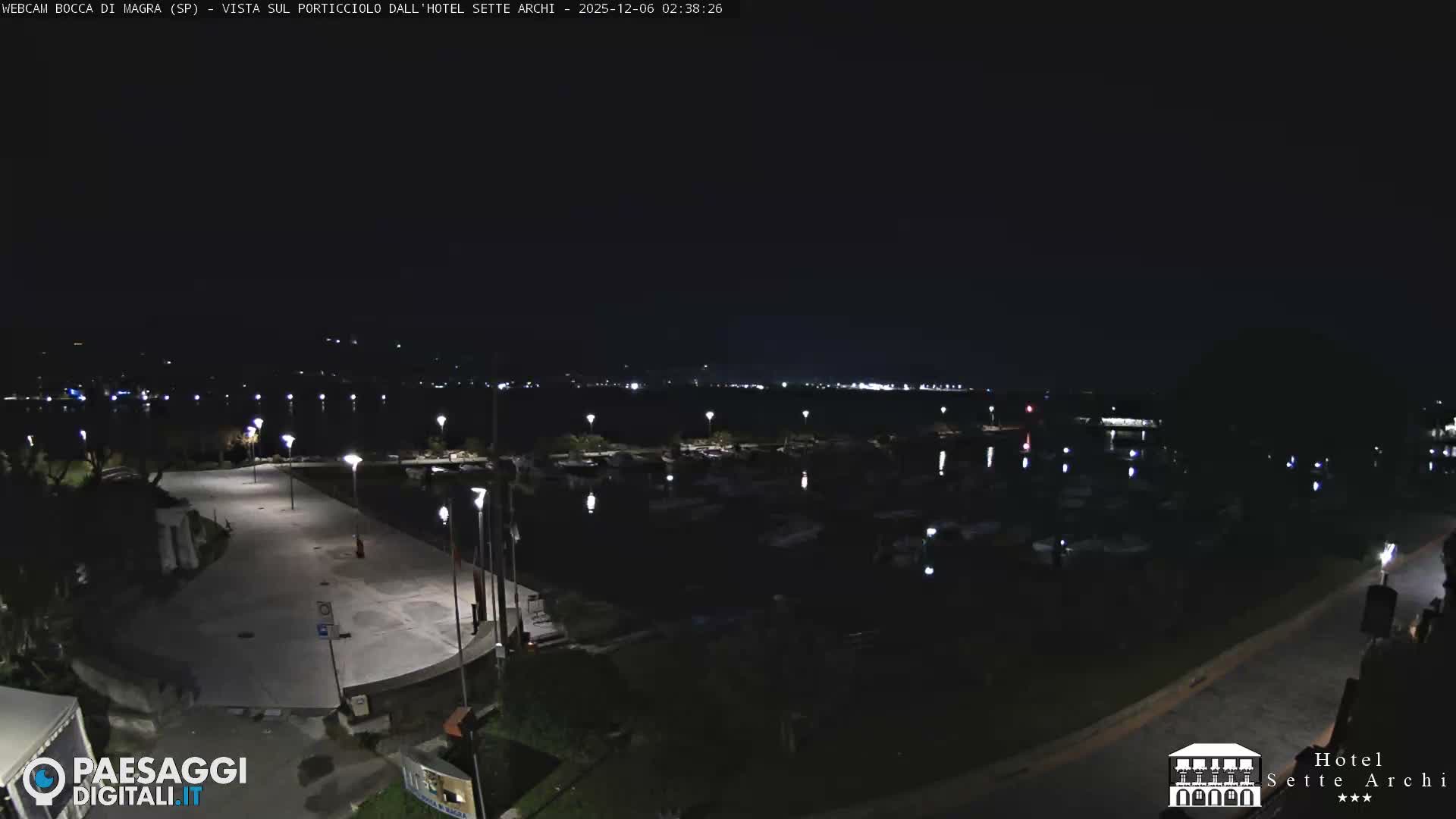  Bocca di Magra Harbor Live Cam - La Spezia, Liguria, Italy