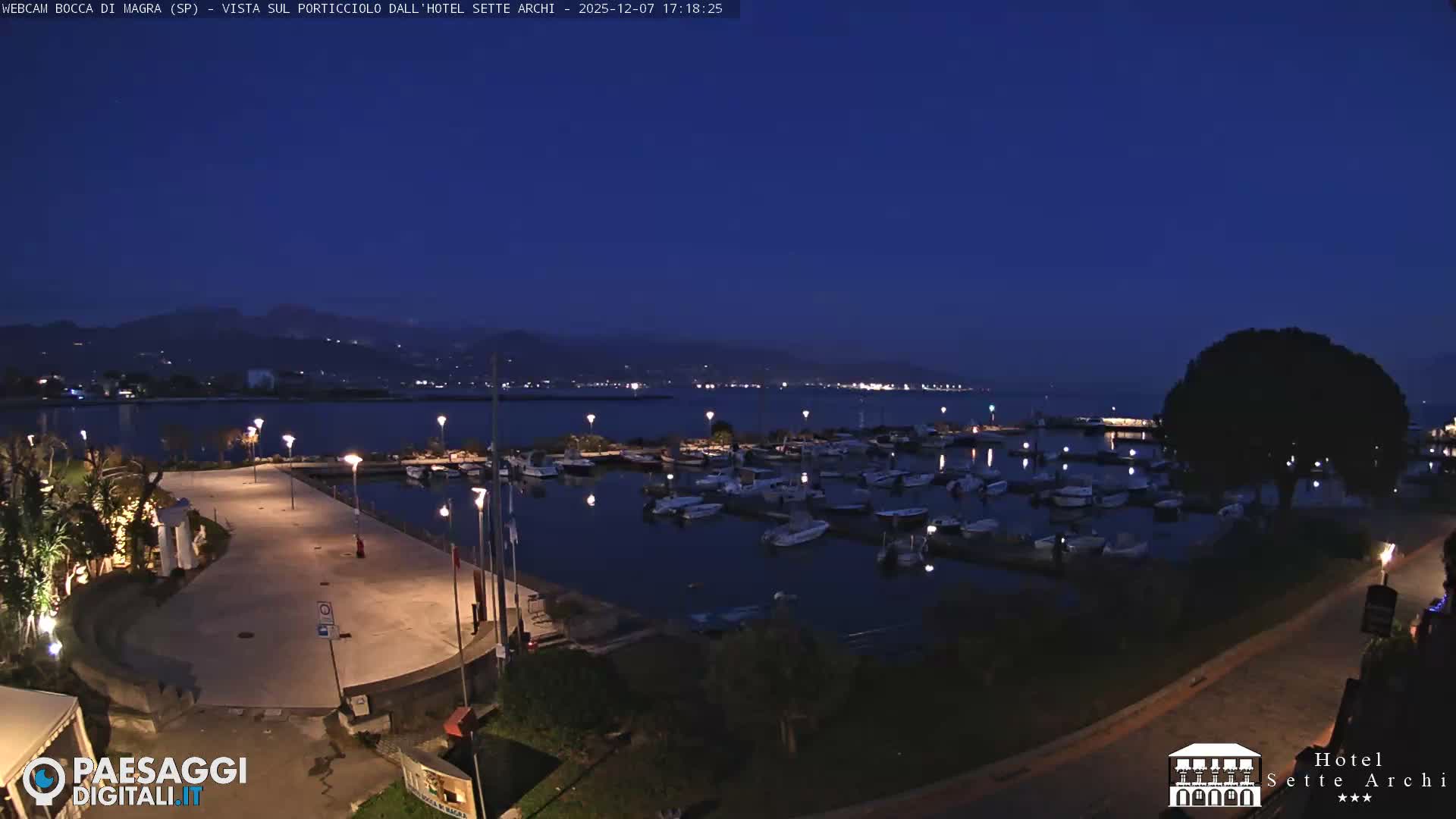  Bocca di Magra Harbor Live Cam - La Spezia, Liguria, Italy