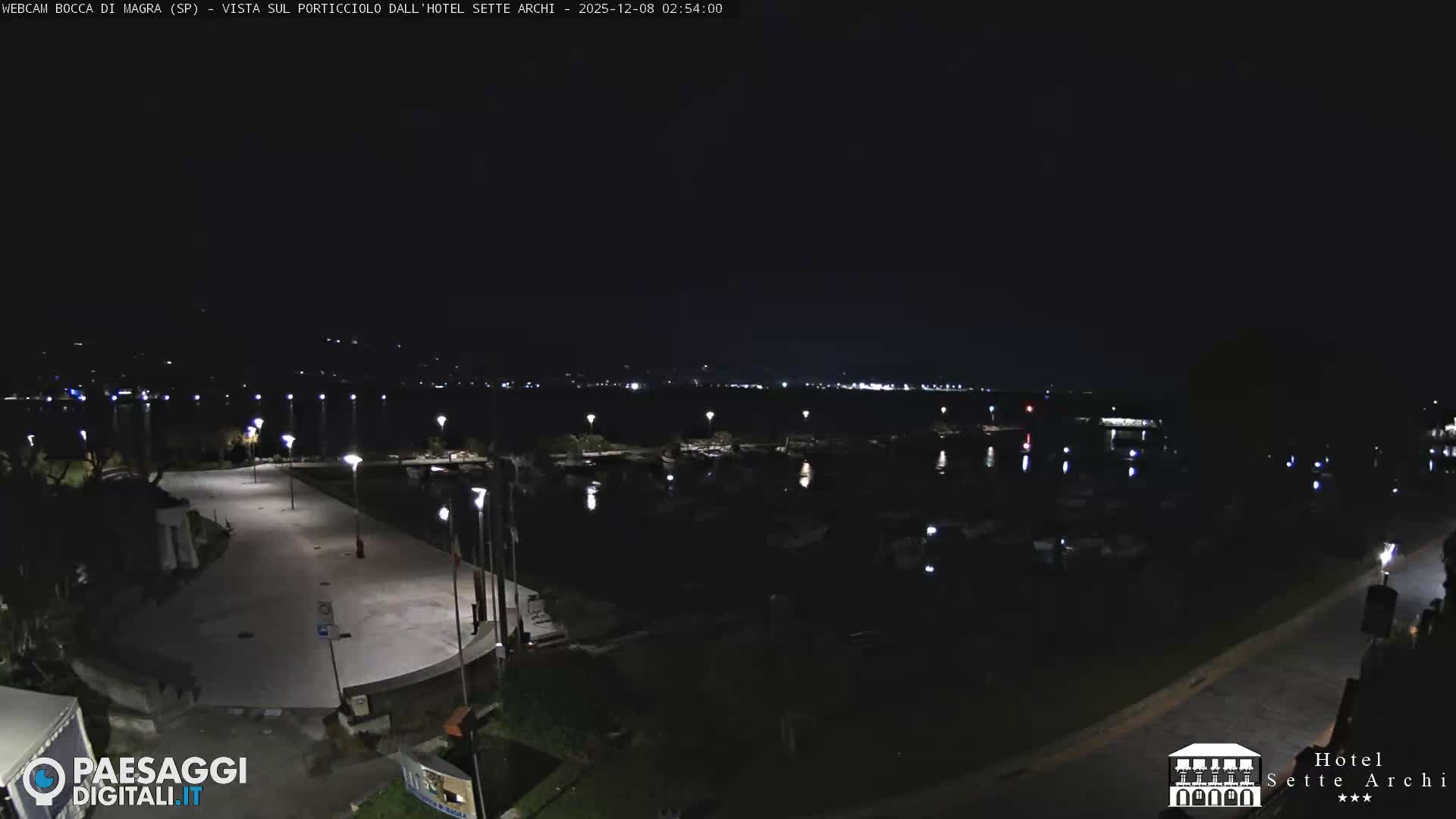  Bocca di Magra Harbor Live Cam - La Spezia, Liguria, Italy