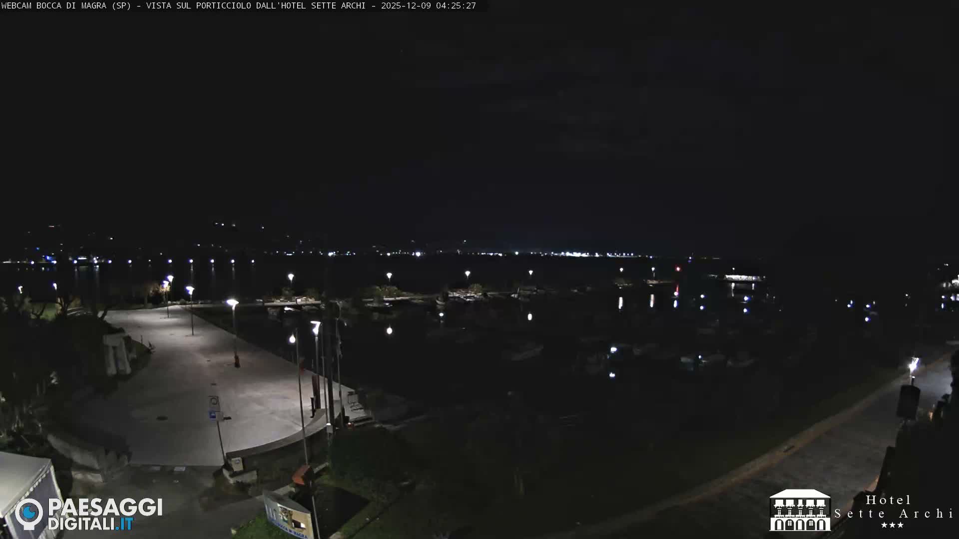  Bocca di Magra Harbor Live Cam - La Spezia, Liguria, Italy
