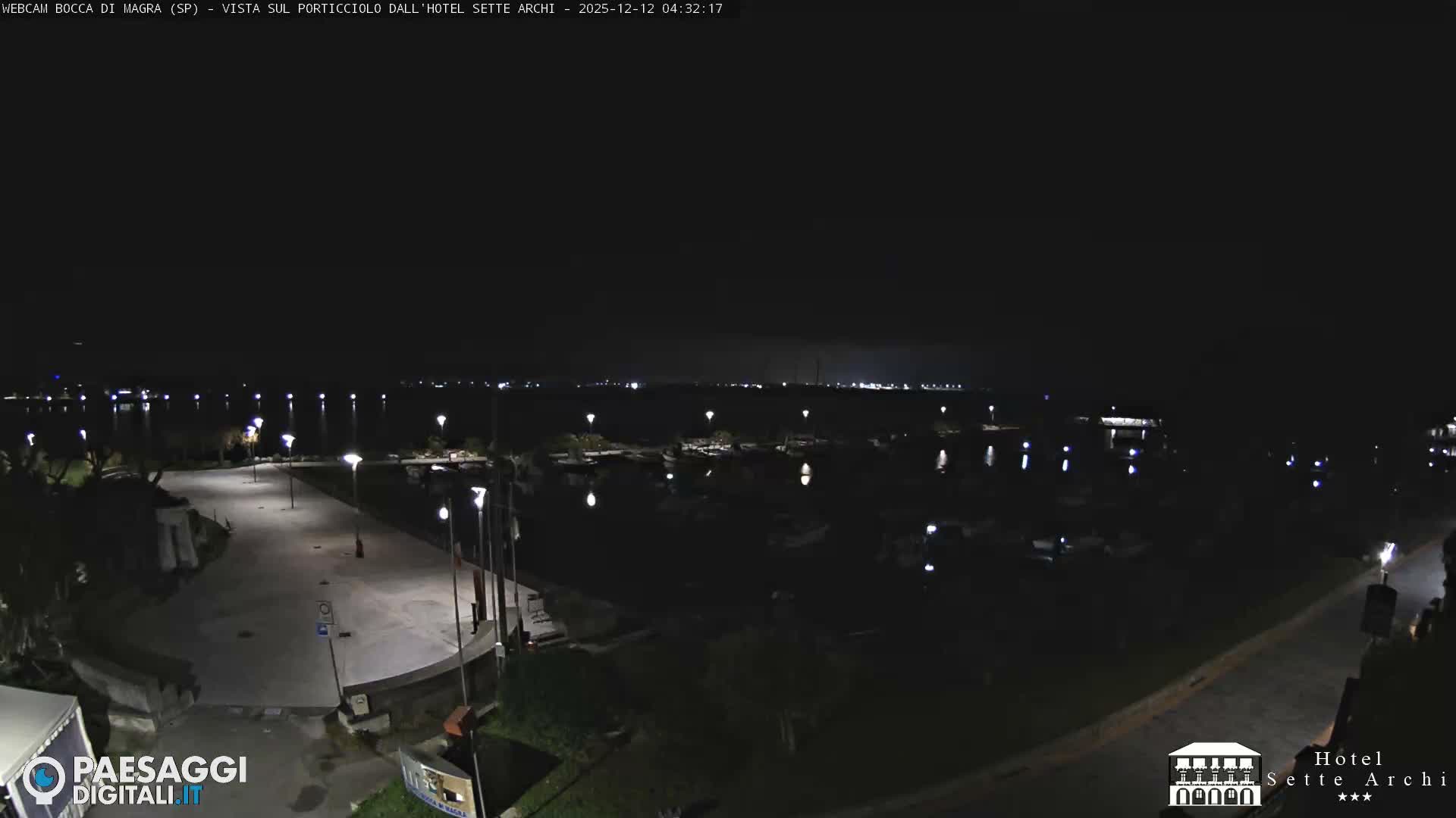  Bocca di Magra Harbor Live Cam - La Spezia, Liguria, Italy