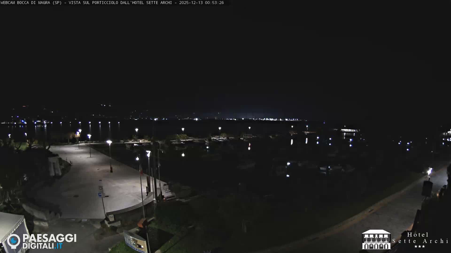  Bocca di Magra Harbor Live Cam - La Spezia, Liguria, Italy