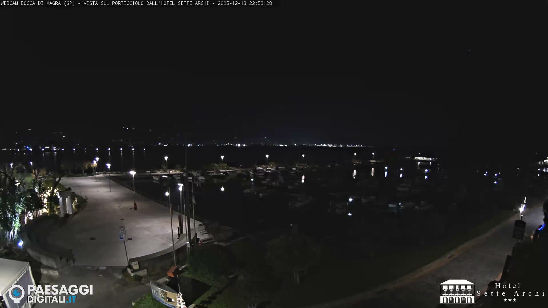  Bocca di Magra Harbor Live Cam - La Spezia, Liguria, Italy