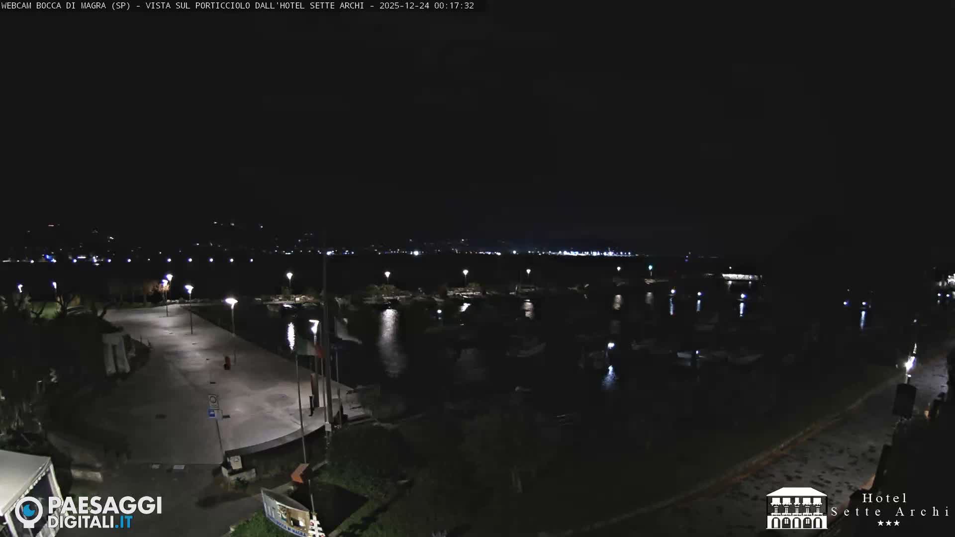  Bocca di Magra Harbor Live Cam - La Spezia, Liguria, Italy