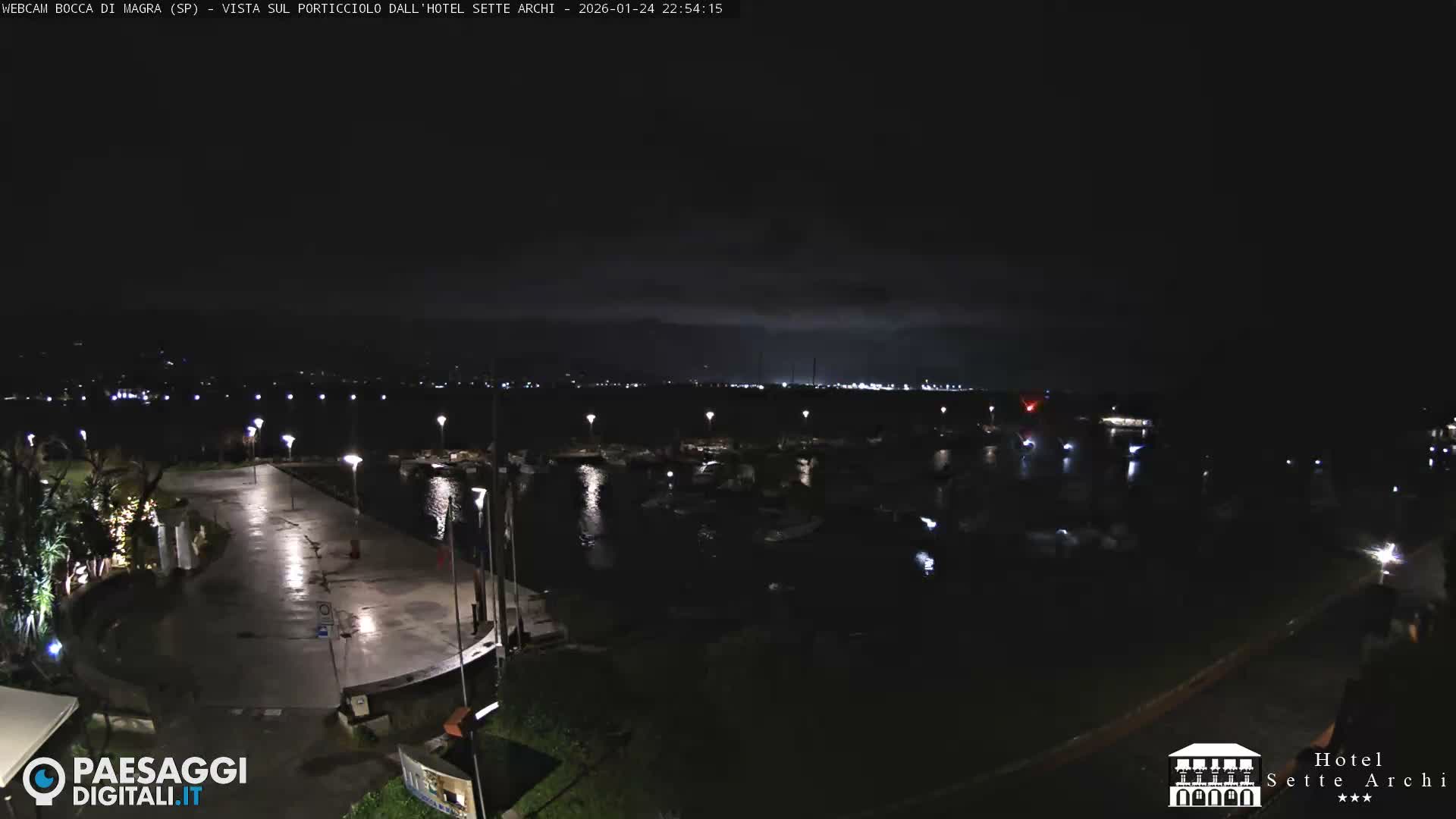  Bocca di Magra Harbor Live Cam - La Spezia, Liguria, Italy