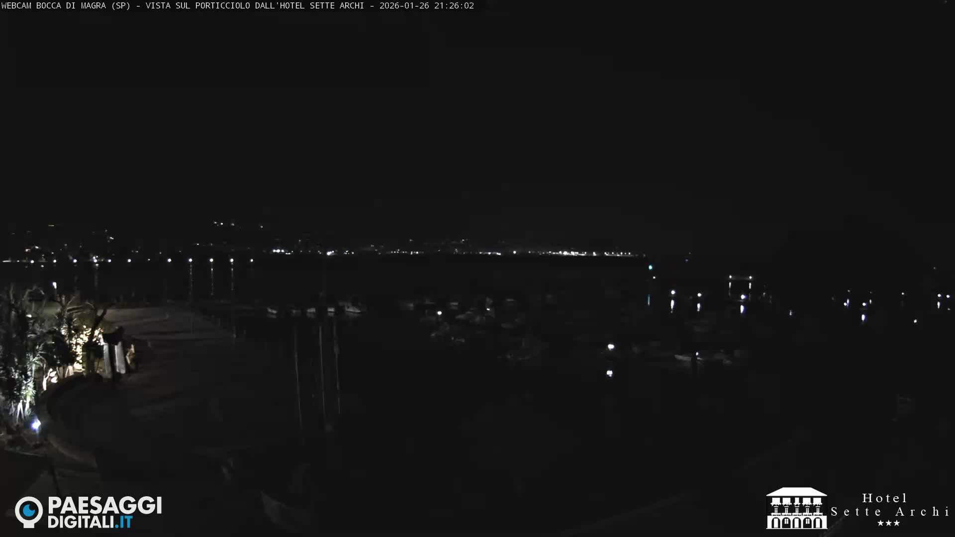  Bocca di Magra Harbor Live Cam - La Spezia, Liguria, Italy