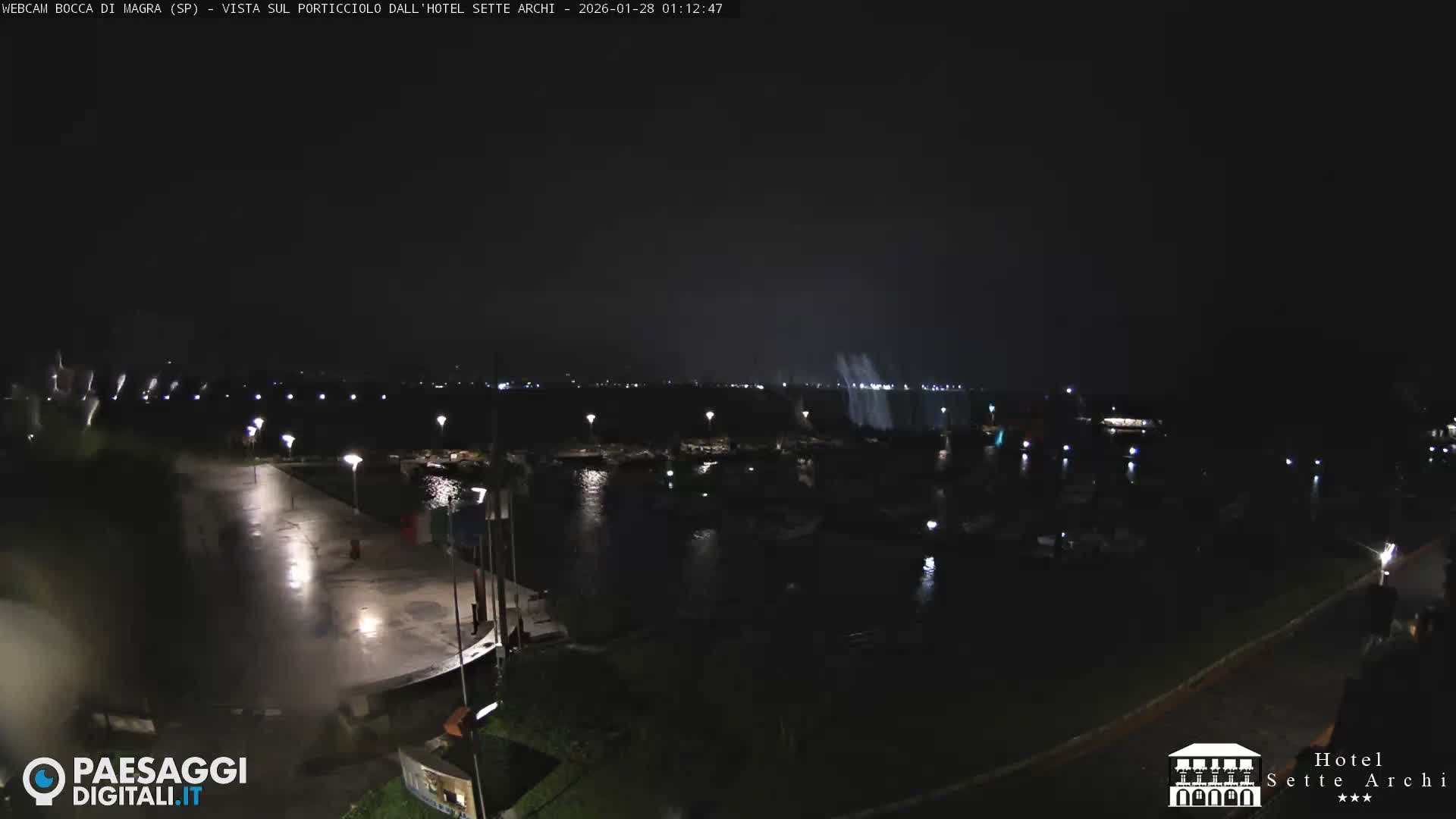 Bocca di Magra Harbor Live Cam - La Spezia, Liguria, Italy