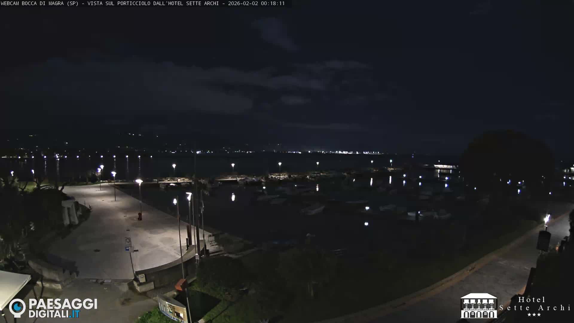  Bocca di Magra Harbor Live Cam - La Spezia, Liguria, Italy