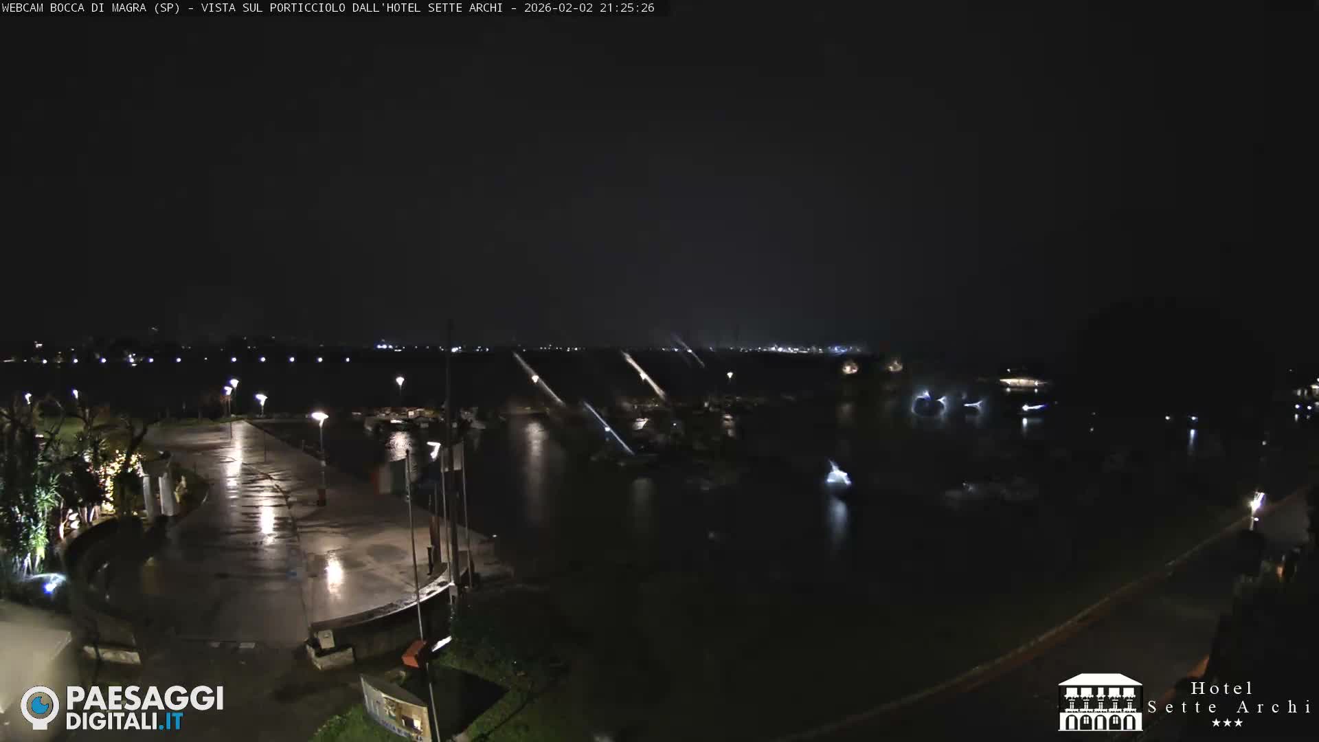  Bocca di Magra Harbor Live Cam - La Spezia, Liguria, Italy