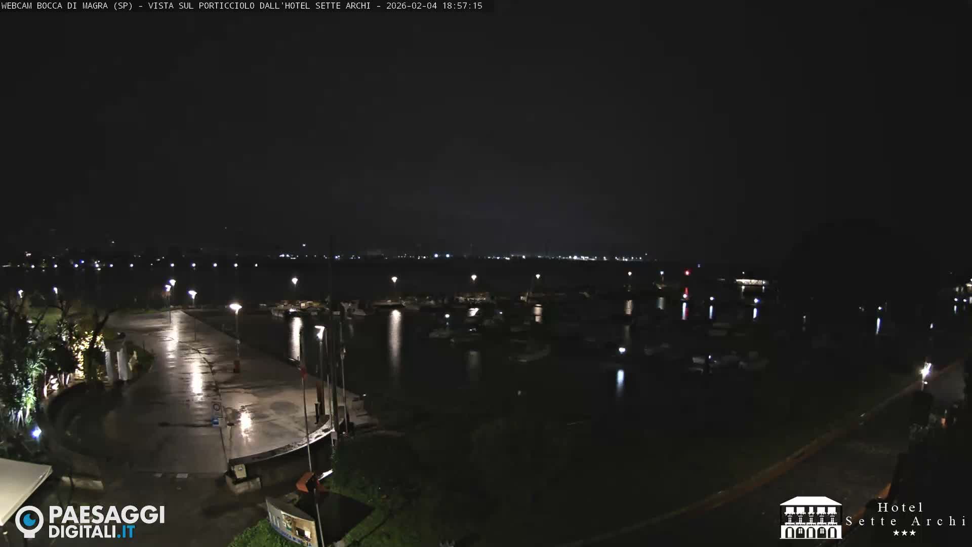  Bocca di Magra Harbor Live Cam - La Spezia, Liguria, Italy