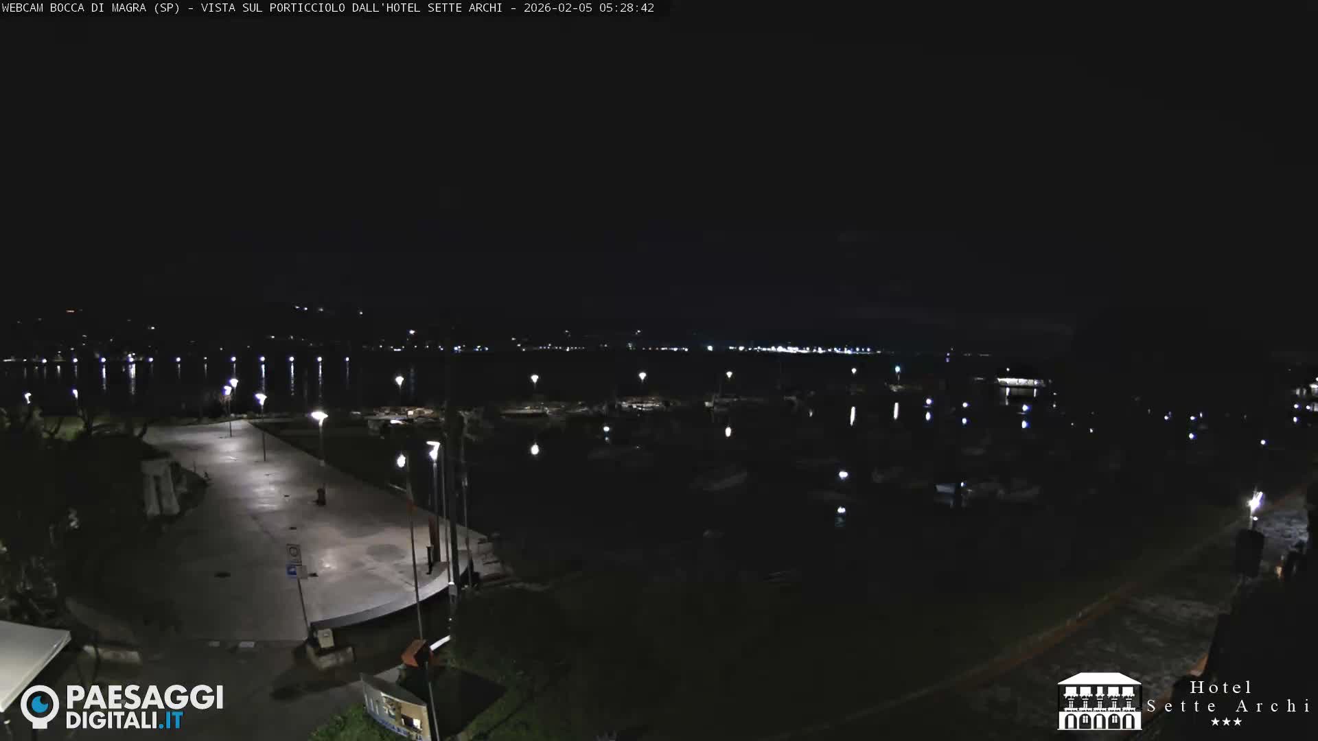  Bocca di Magra Harbor Live Cam - La Spezia, Liguria, Italy