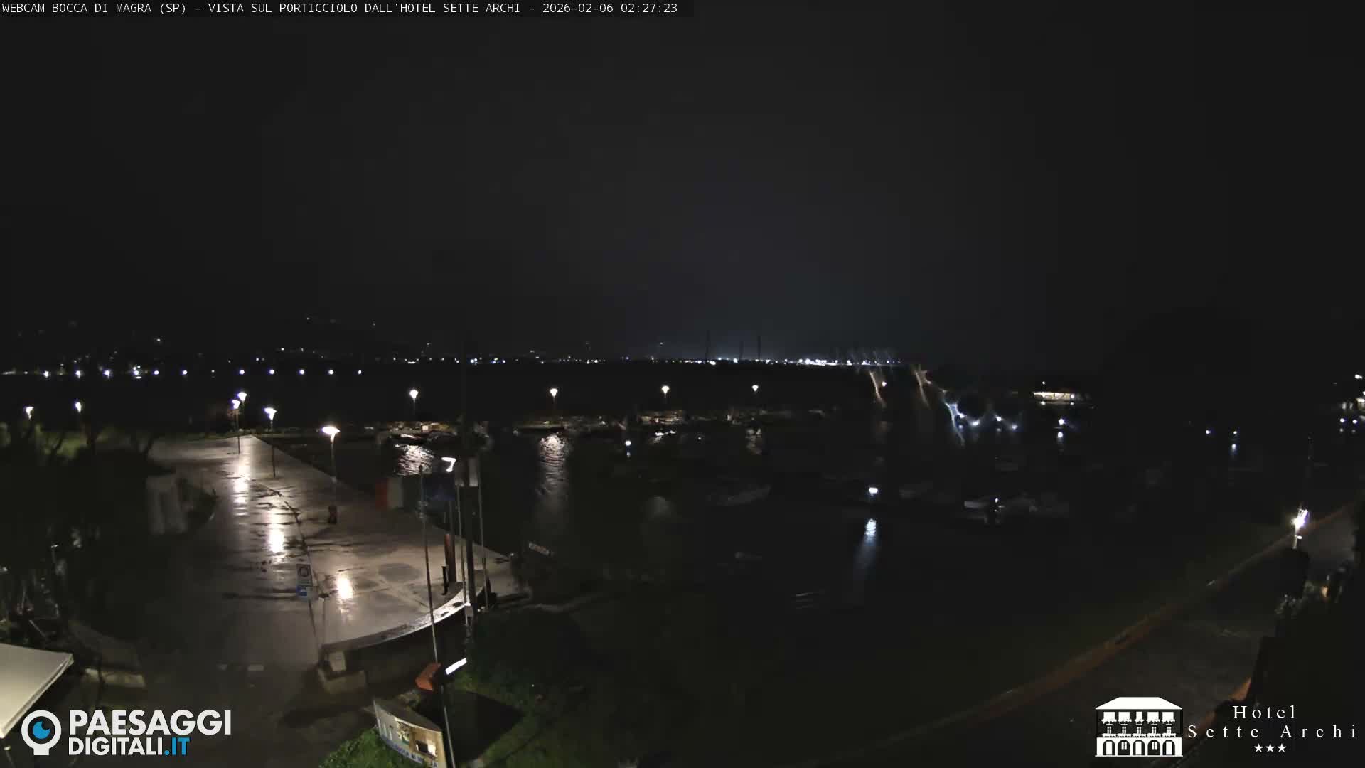  Bocca di Magra Harbor Live Cam - La Spezia, Liguria, Italy