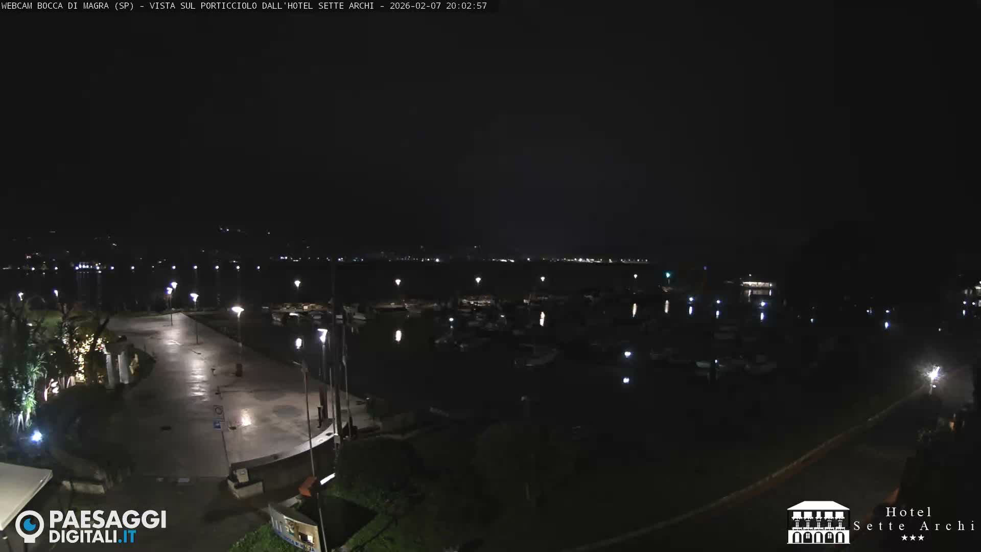  Bocca di Magra Harbor Live Cam - La Spezia, Liguria, Italy